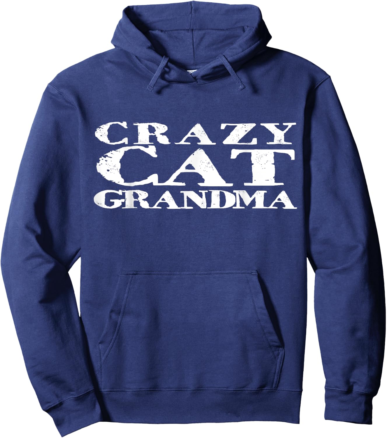 Crazy Cat Grandma Crazy Cat Lady Owners Hoodie - Hoodie | Navy
