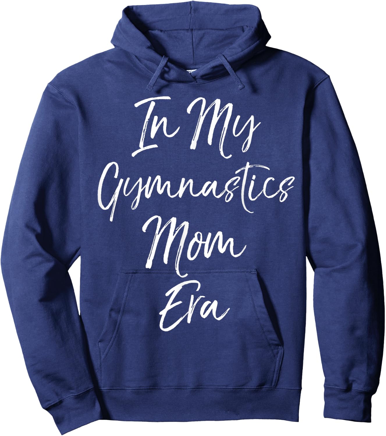 Trendy Gymnast Gift Mothers In My Gymnastics Mom Era Hoodie - Hoodie | Navy