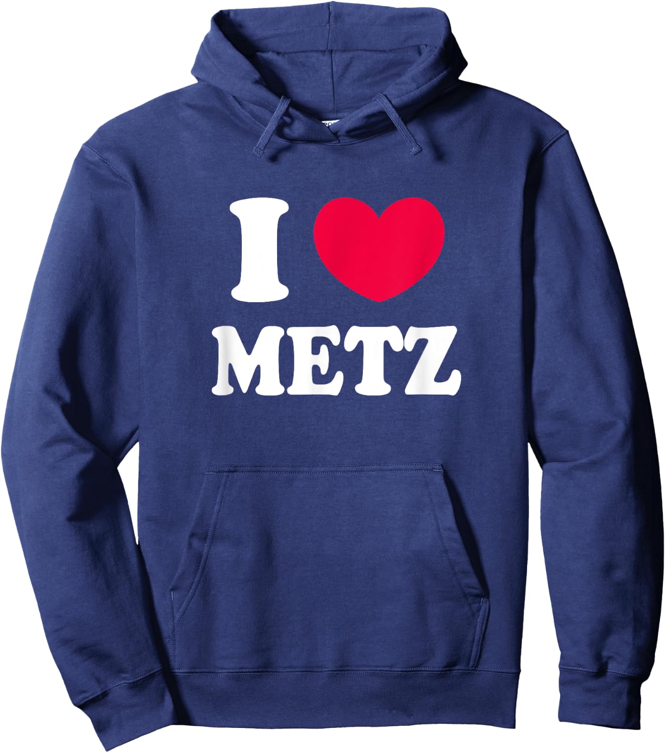 T-Shirt Hoodie - Hoodie | Navy