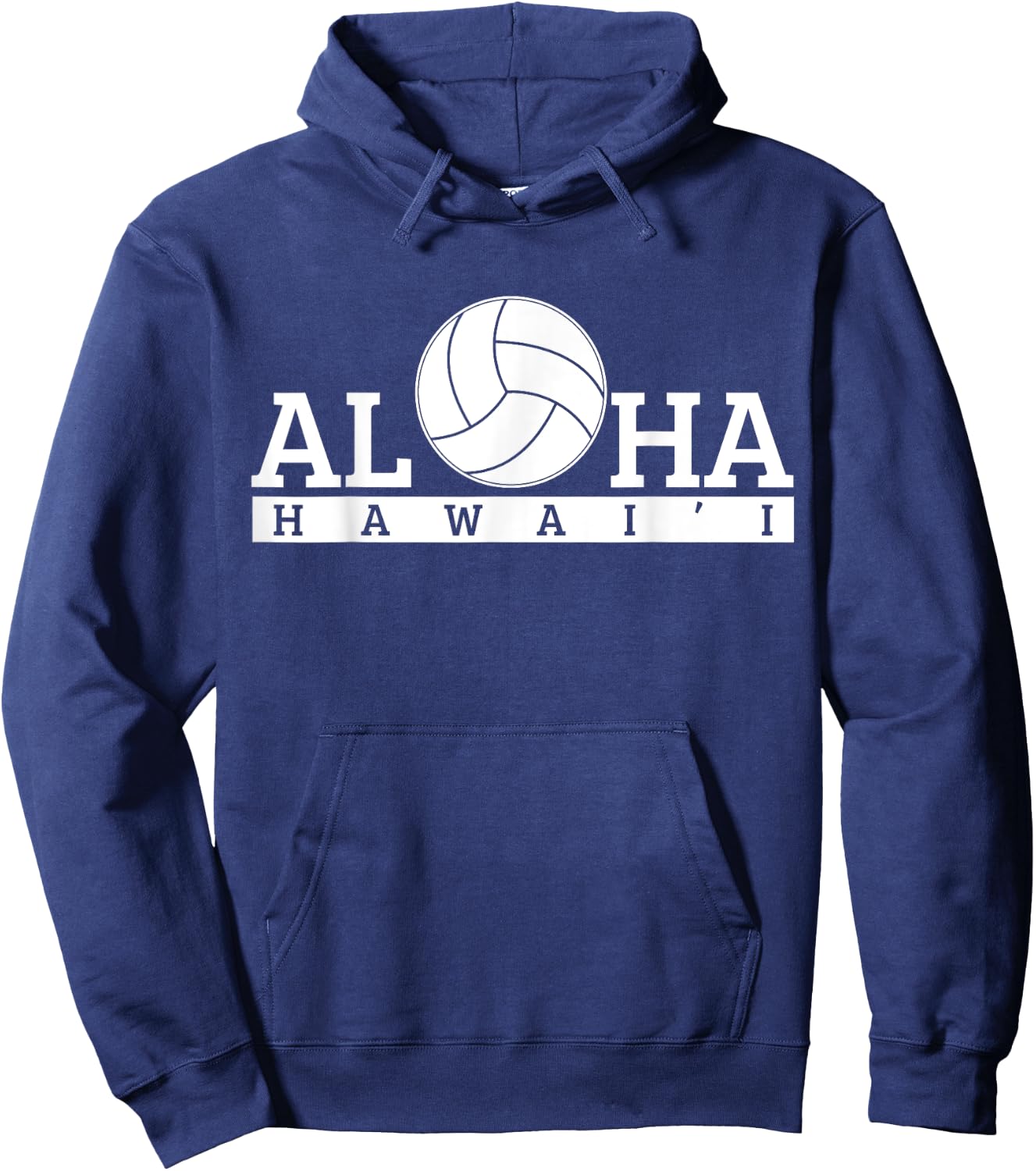 Volleyball Hawaii Hawaii Beach Aloha Gift Hoodie - Hoodie | Navy