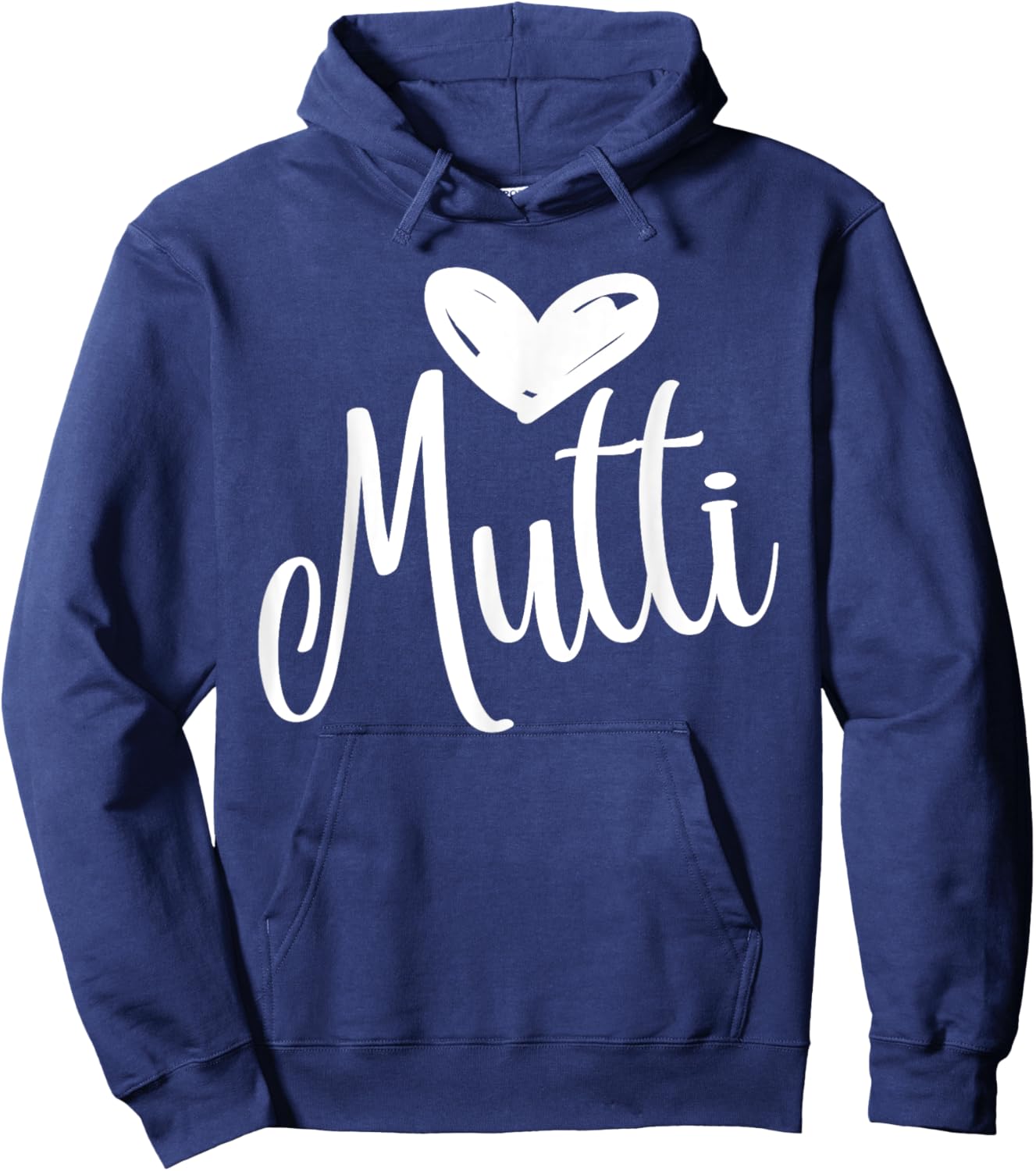 Mutti Love – I Love My Mommy – Mother Mama Mammi Mommy Mom Hoodie - Hoodie | Navy