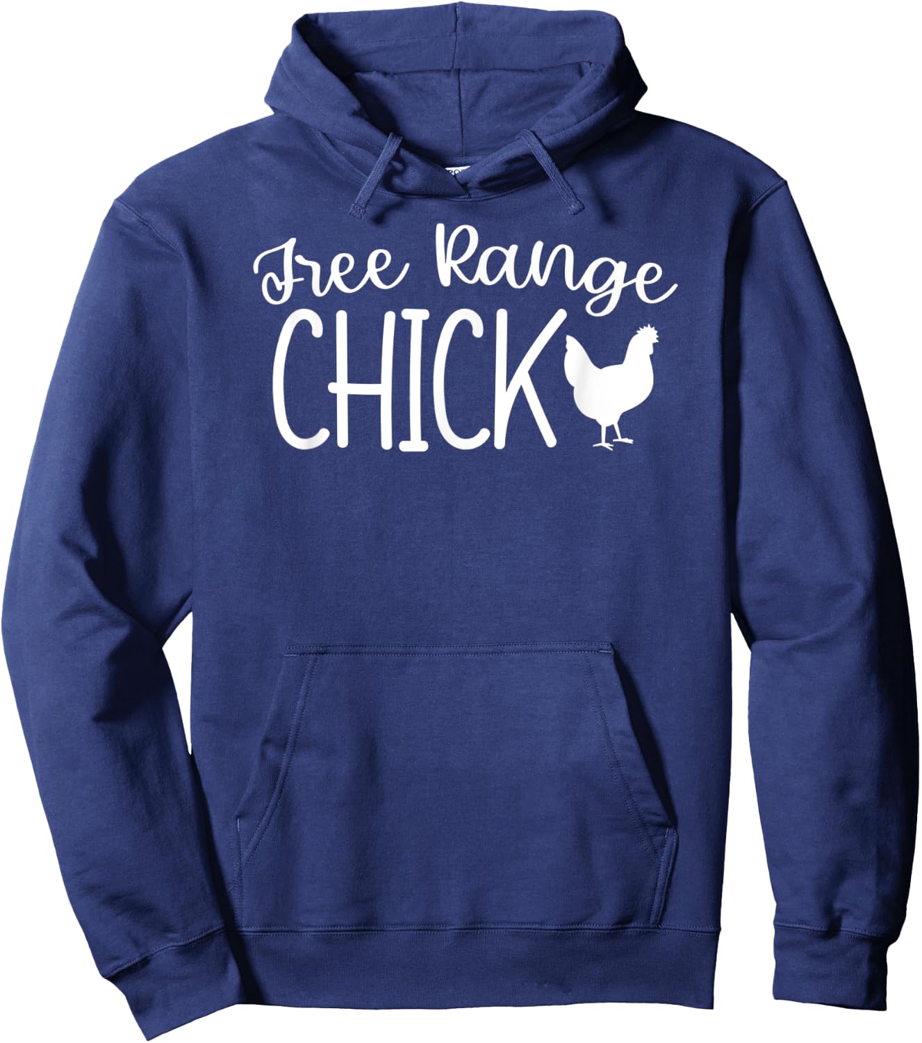 Free Range Chick Funny Chicken Hoodie - Hoodie | Navy
