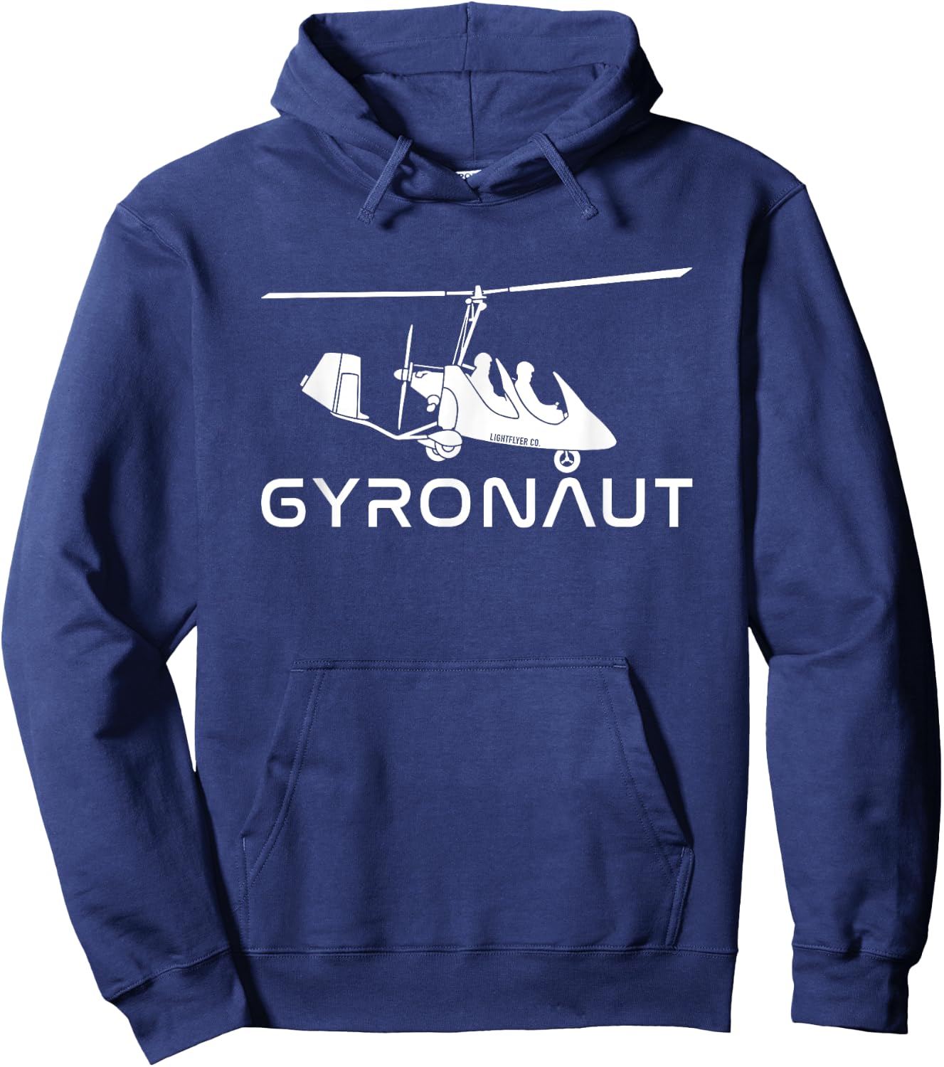Gyronaut - For Gyrocopter Gyroplane Autogyro Pilots Hoodie - Hoodie | Navy