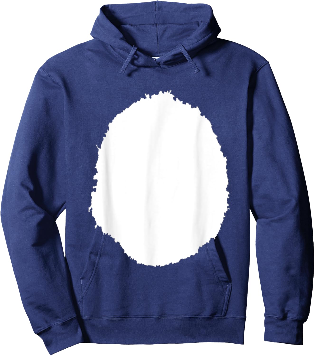 White Panda Belly | Cute Polar Bear Halloween Costume Hoodie - Hoodie | Navy
