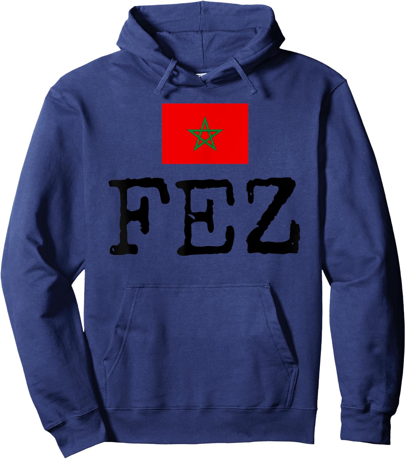 Fez Morocco Vacation Maruecos Souvenir Women Men Hoodie - Hoodie | Navy