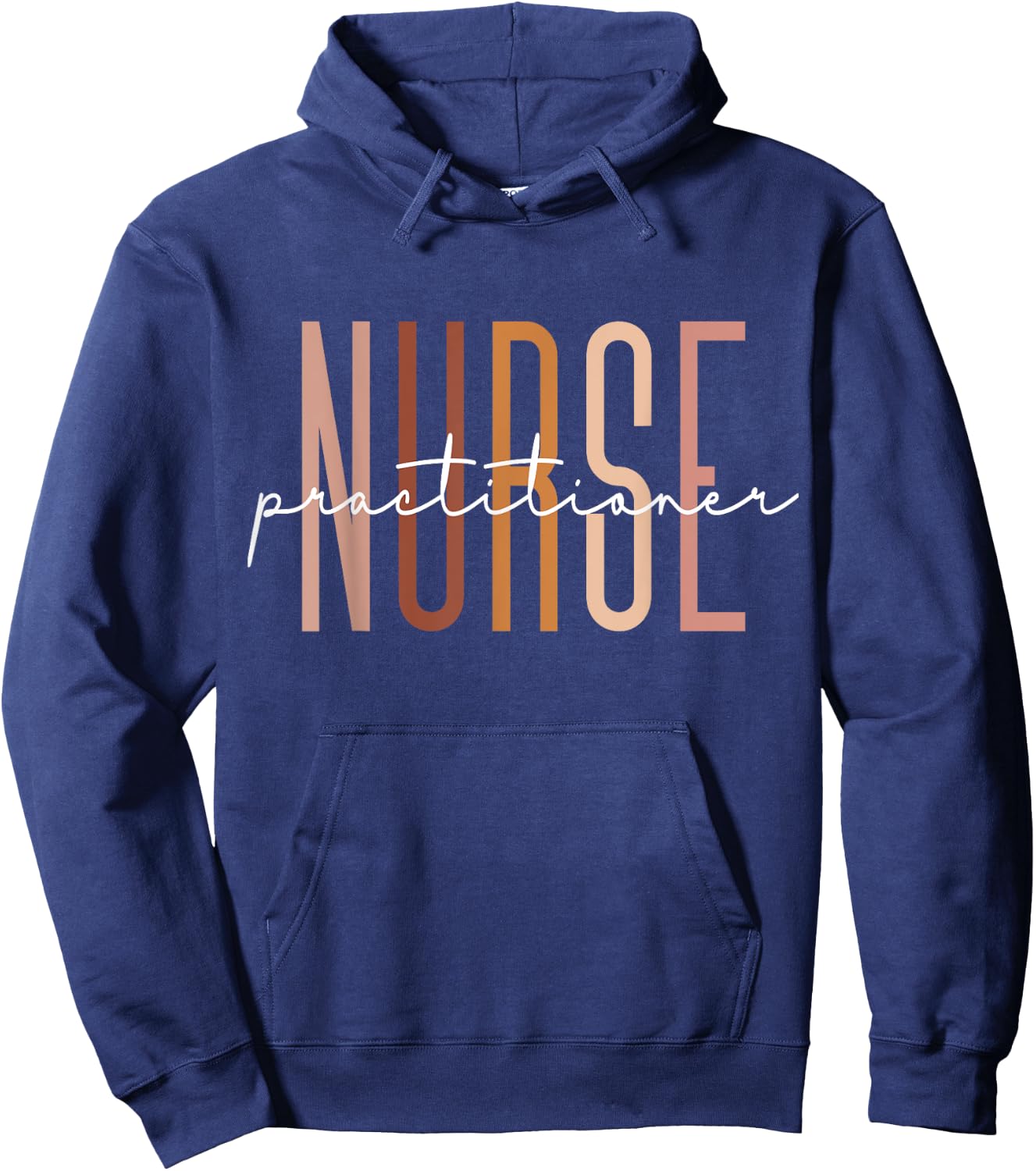 Nurse Practitioner Nursing Student School Graduate Hoodie - Hoodie | Navy