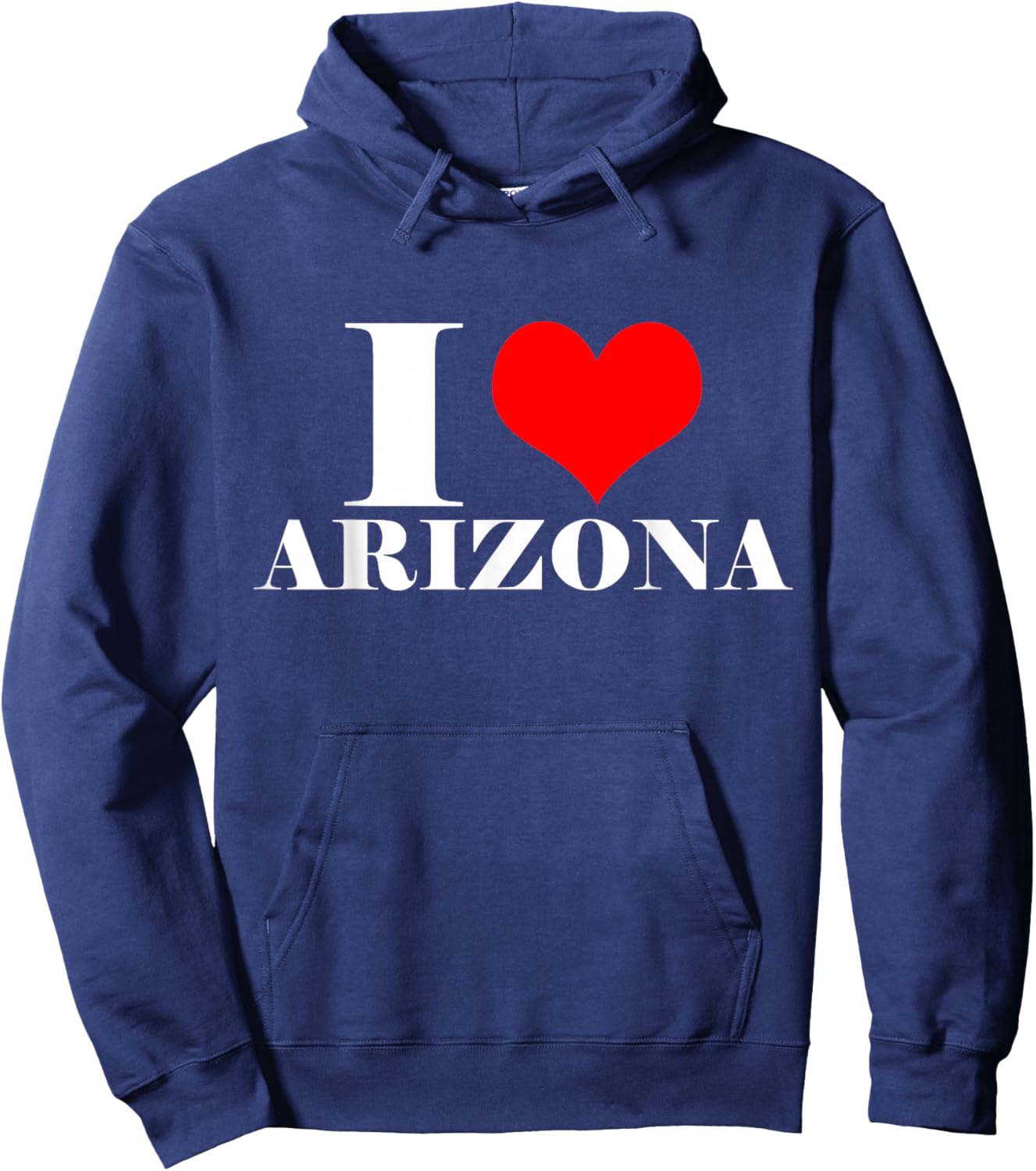 I Love Arizona T Shirt , I Heart Arizona USA Shirt Hoodie - Hoodie | Navy