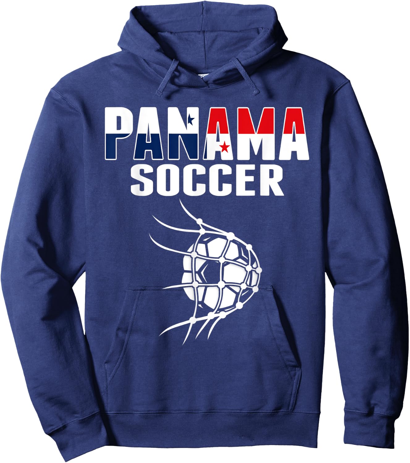 Panama Soccer Fans Jersey - Support Panamanian Football Team Hoodie - Hoodie | Navy