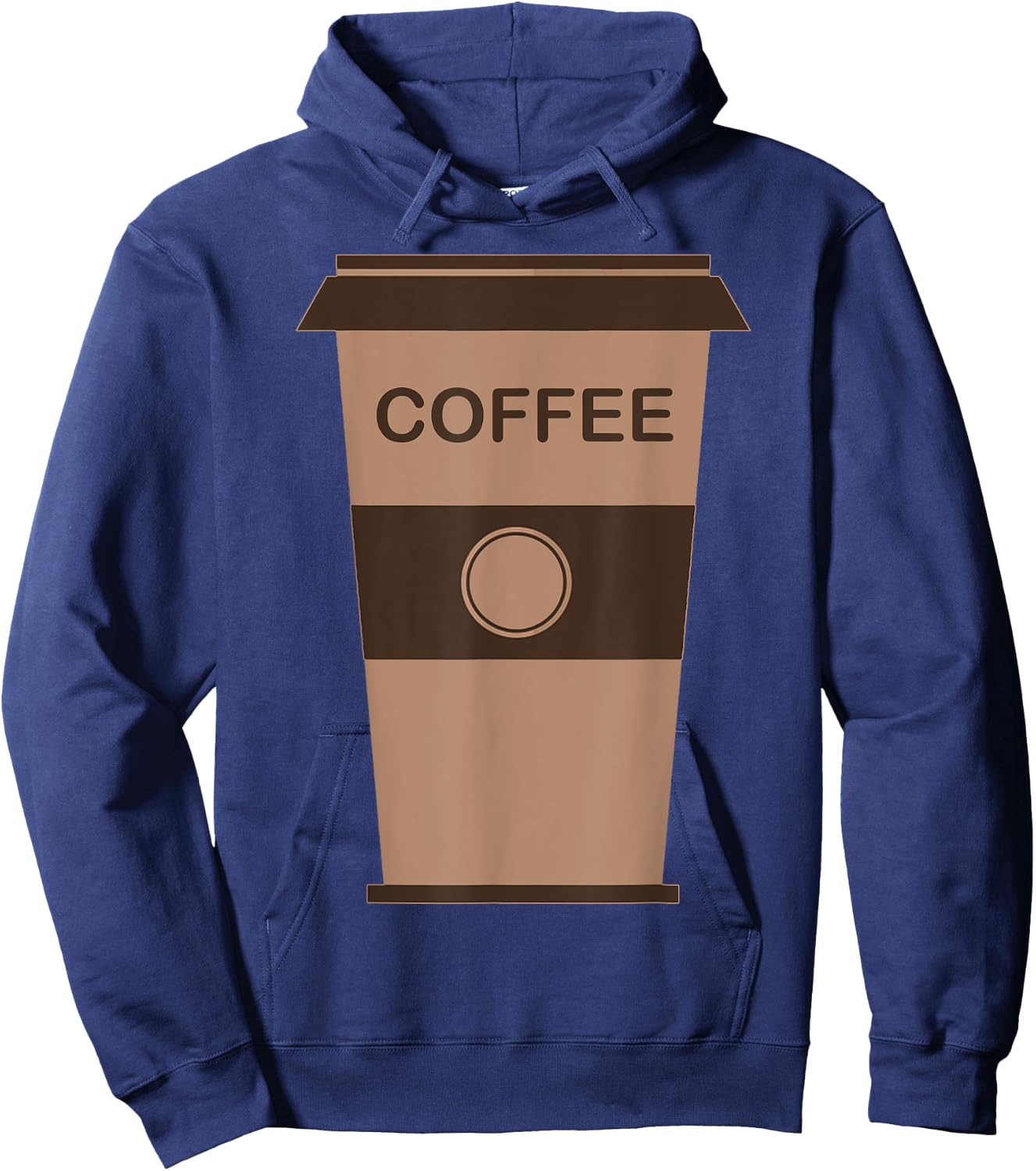 Coffee Cup Halloween Costume - Match With Donut Costume Hoodie - Hoodie | Navy