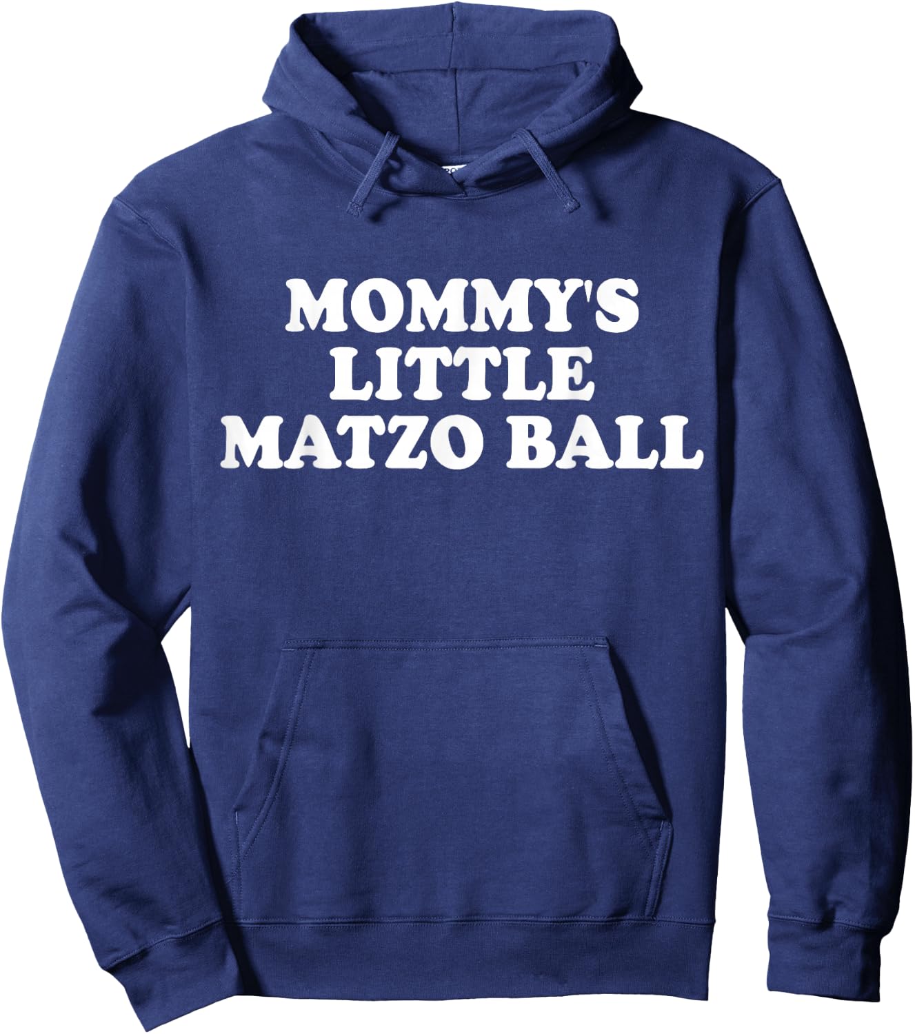 Mommy's Little Matzo Ball Celebrating Family Jewish Kids Hoodie - Hoodie | Navy