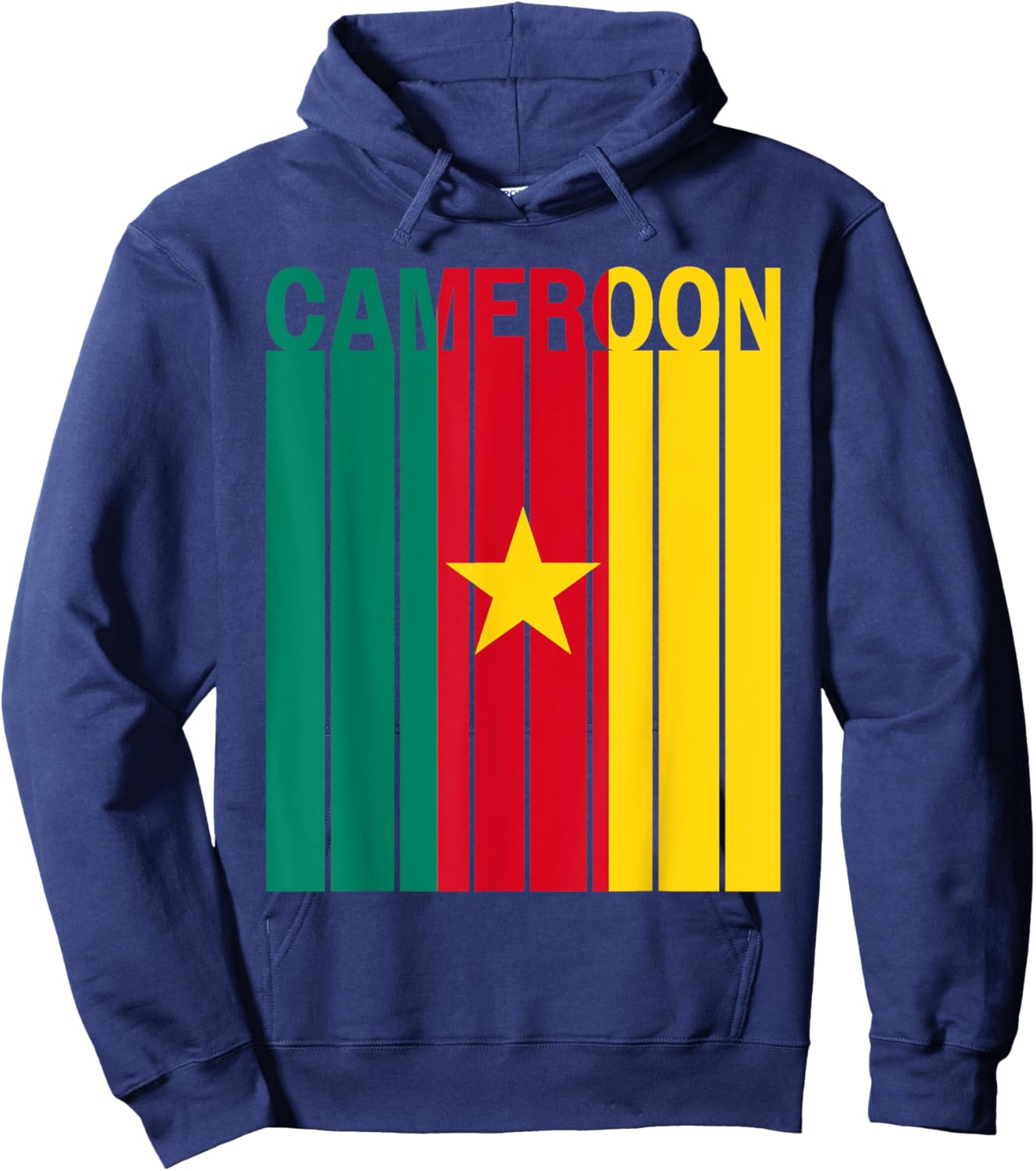 Cameroon Flag Hoodie - Hoodie | Navy