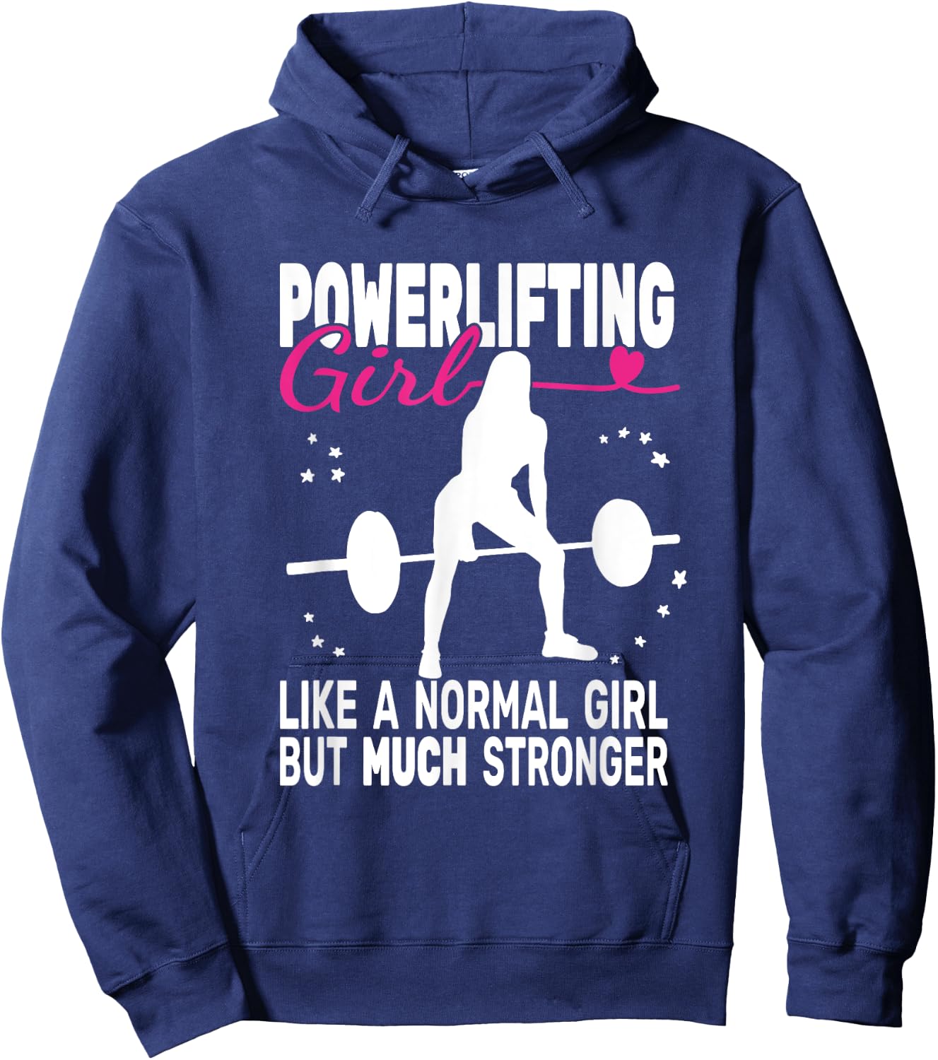 Fitness Gym Powerlifter Powerlifting Weightlifting Hoodie - Hoodie | Navy
