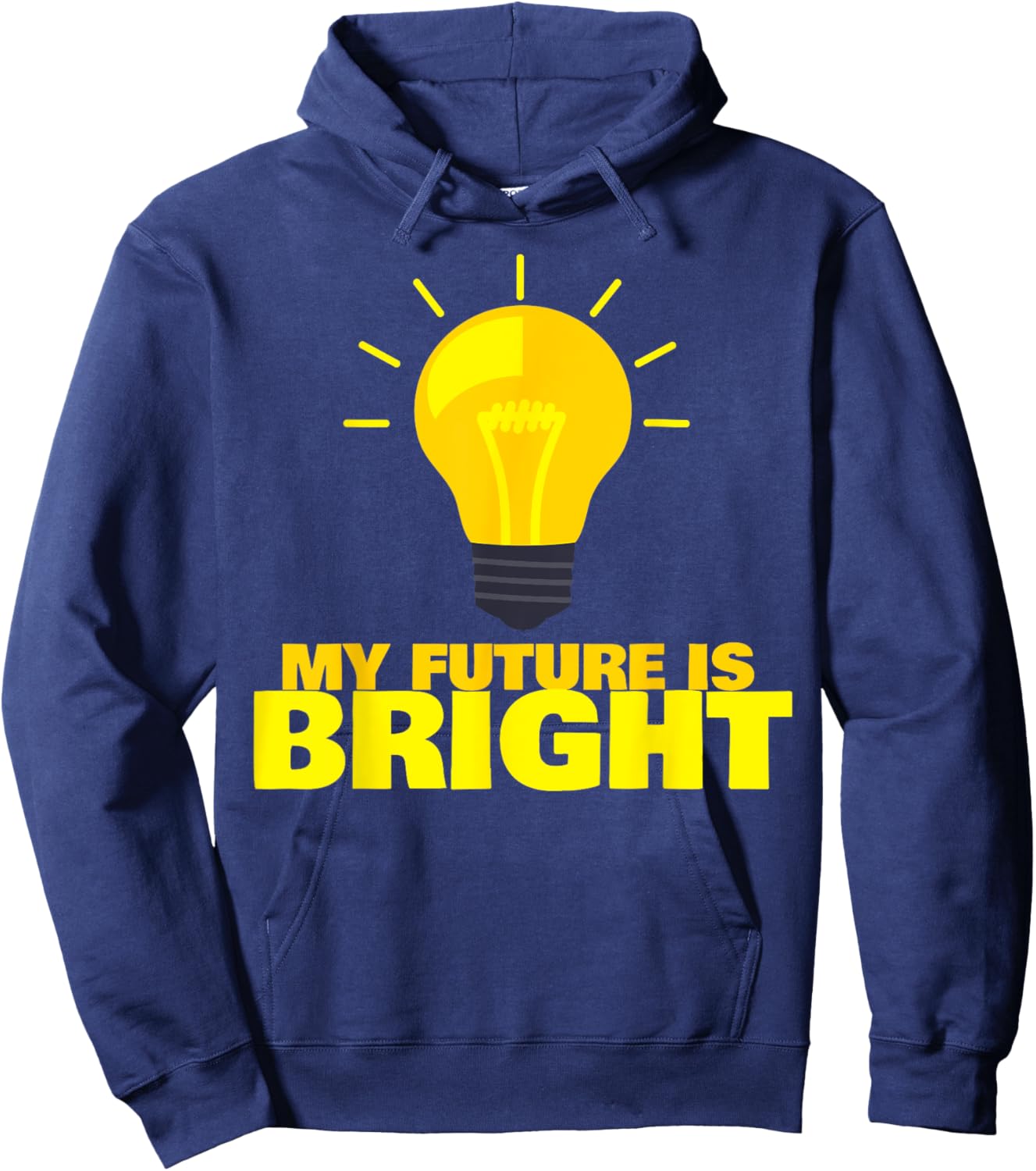 My Future is Bright Hoodie - Hoodie | Navy