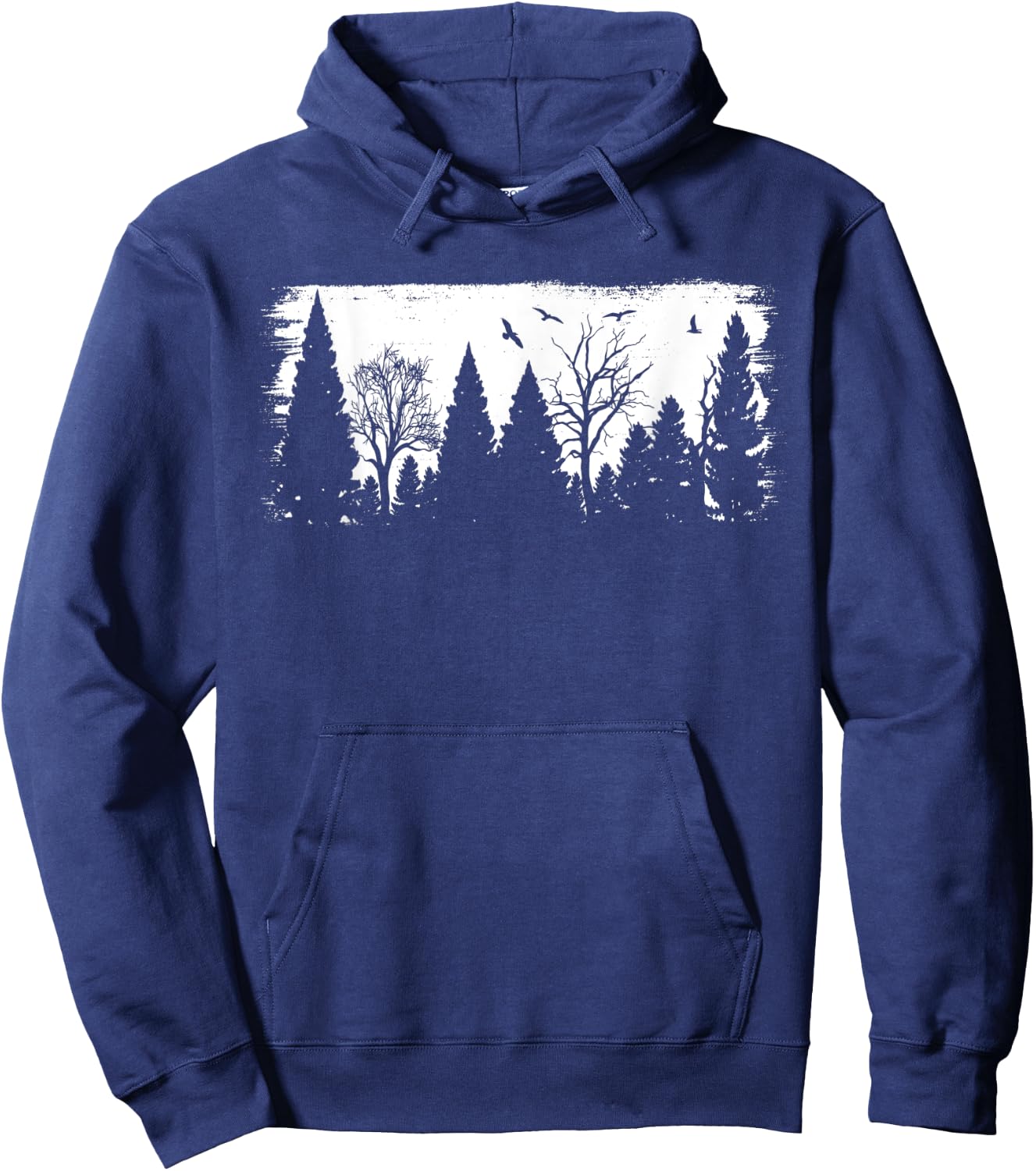 Wald Bäume Natur - Hiking Wandern Trekking Wanderer Wander Hoodie - Hoodie | Navy