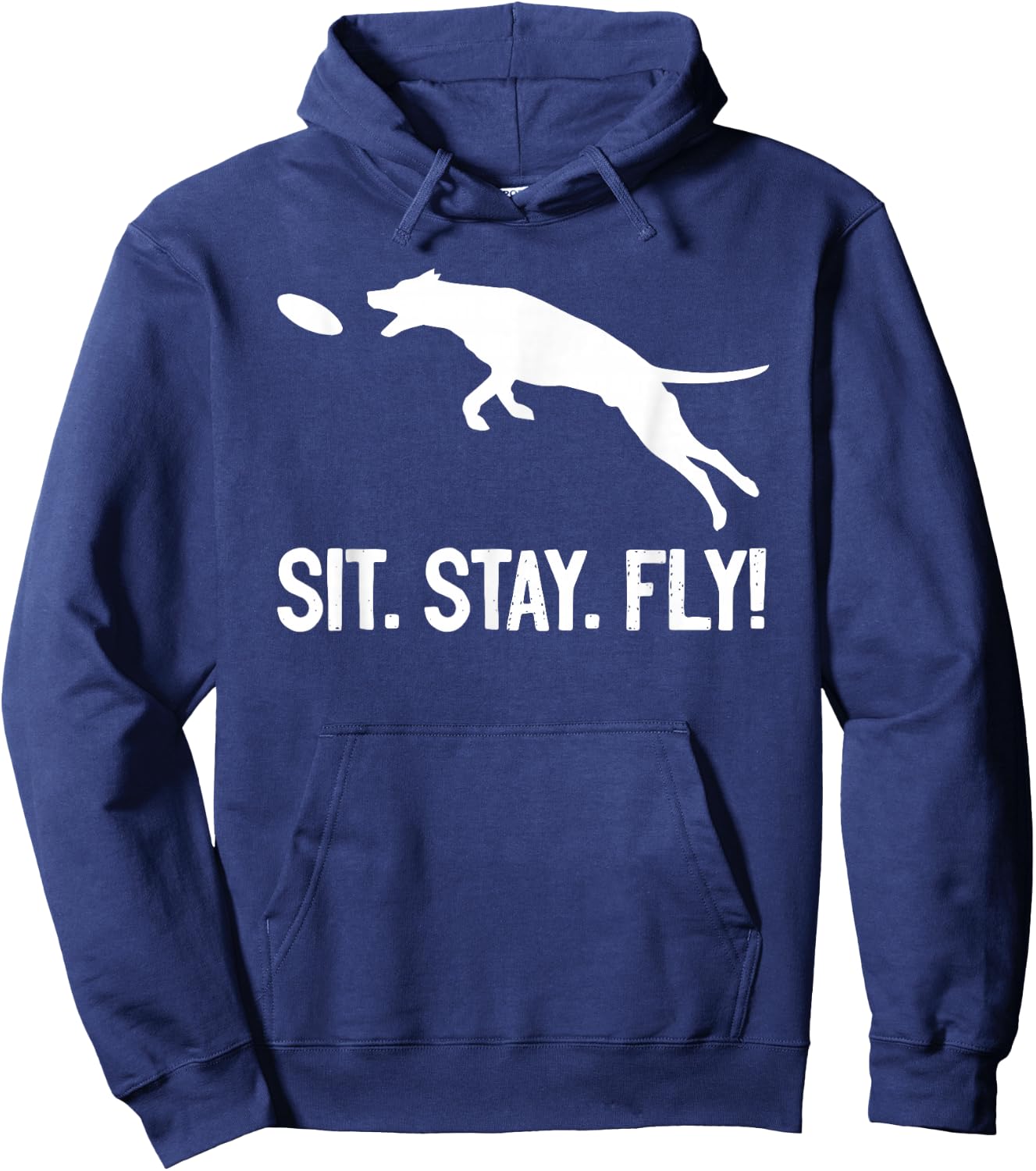 Dock Diving Dog a Dog Lover Hoodie - Hoodie | Navy