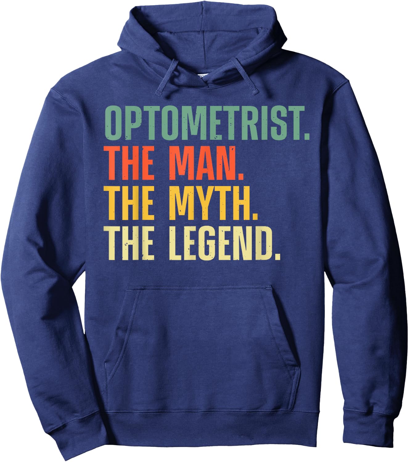 Cool Optometrist Art Dad Boys Optometry Optometrist Hoodie - Hoodie | Navy