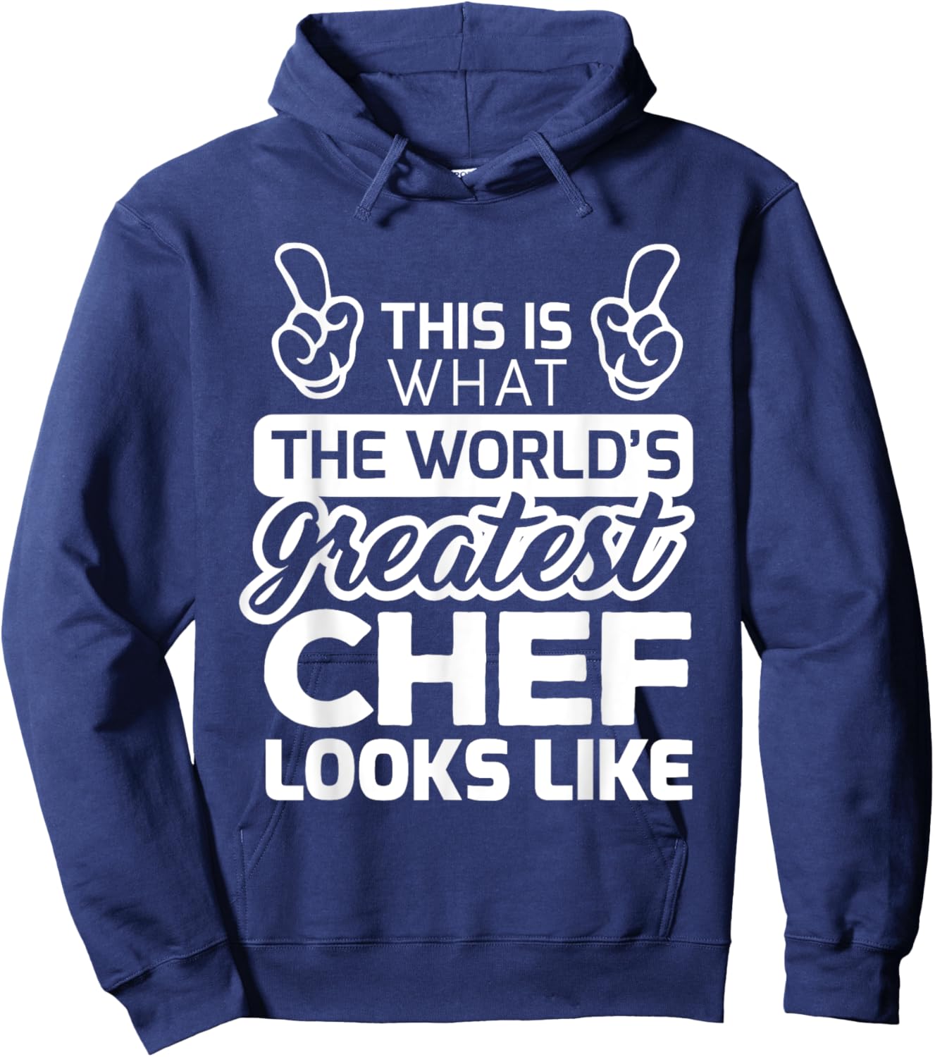 World's Greatest Chef Best Chef Ever Hoodie - Hoodie | Navy