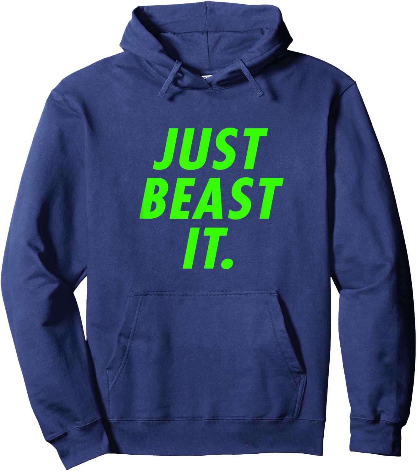 Just Beast It - Warrior Ninja Fan Shirt Hoodie - Hoodie | Navy