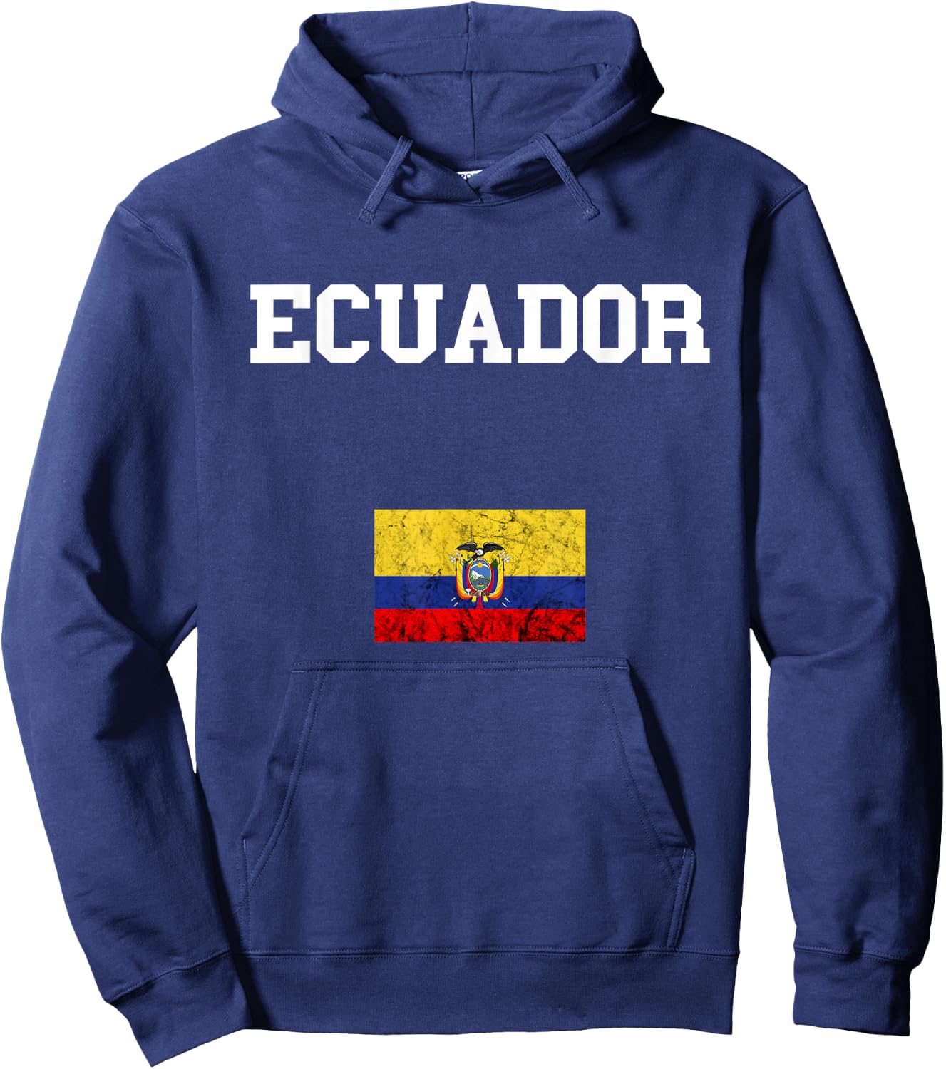 Ecuadorean Roots Ecuadorian Pride Ecuador Ecuadorian Flag Hoodie - Hoodie | Navy