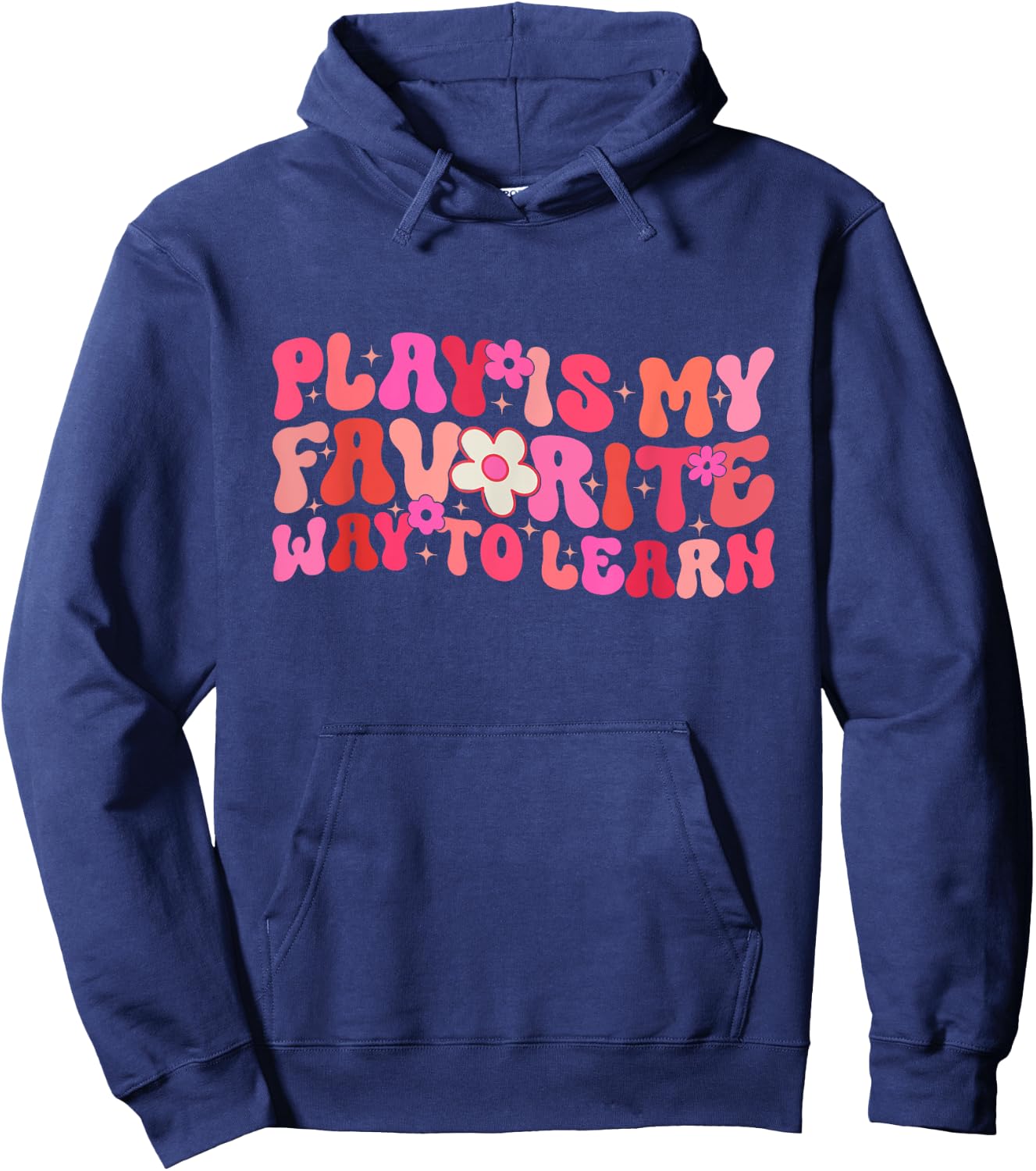 Groovy Physical Therapy For Pediatric Physical Therapists Hoodie - Hoodie | Navy