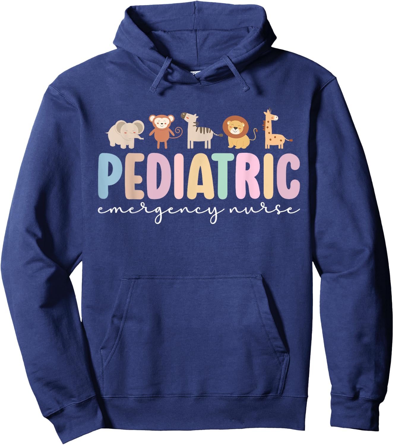 Pediatric Emergency Nurse Peds ER Nurse Pediatric ER Nurse Hoodie - Hoodie | Navy