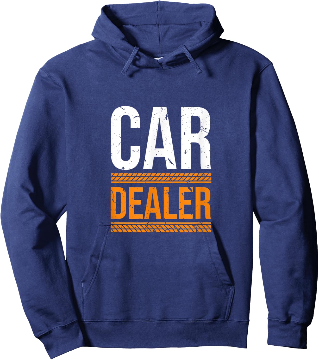 Car Dealer Lover Aesthetic Automobile Salesman Hoodie - Hoodie | Navy