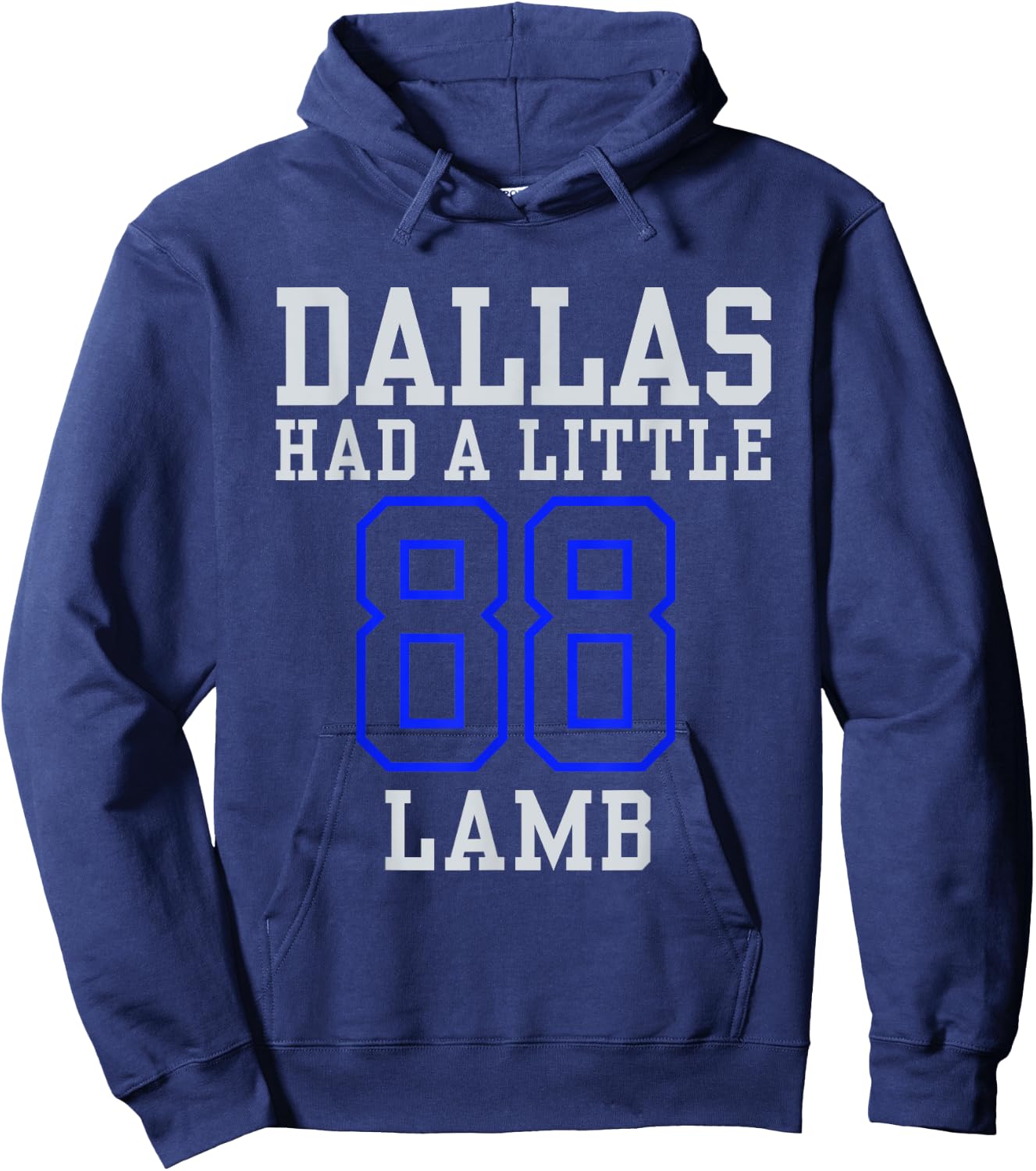 Dallas Had A Little Lamb Sport Design Apparel Hoodie - Hoodie | Navy