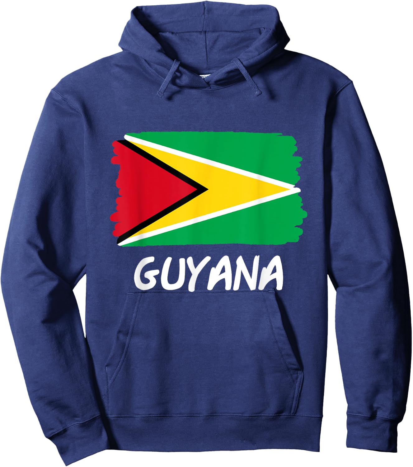 Guyana Flag Hoodie - Hoodie | Navy