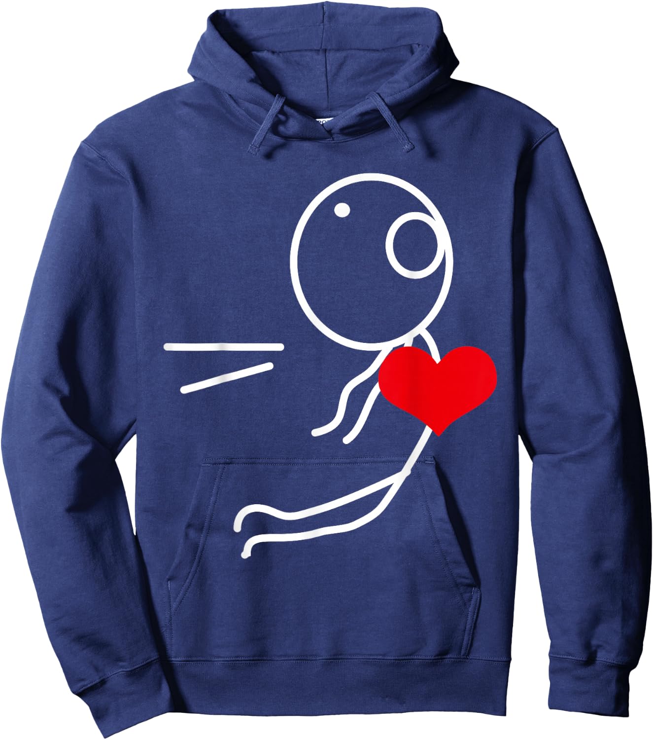 Valentine's Day Duo Couple assortis Love Love Left Right , Black, S Hoodie - Hoodie | Navy