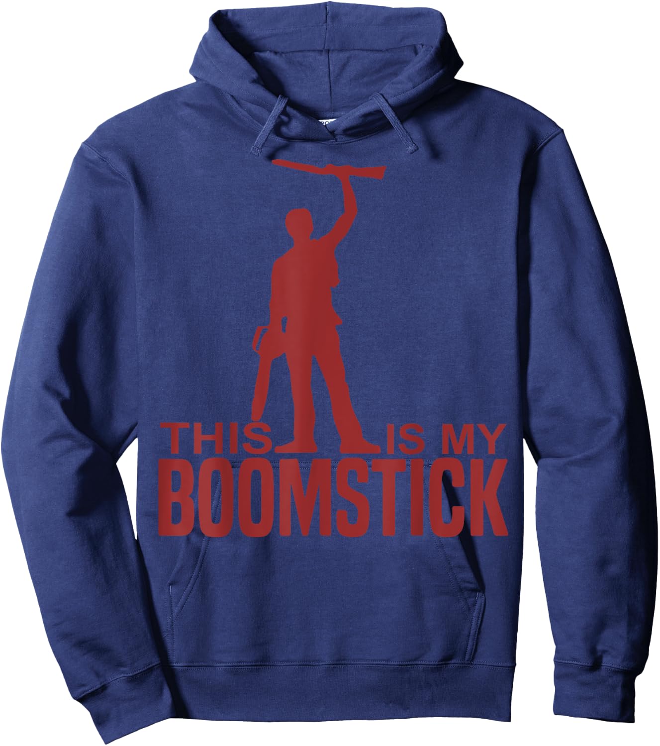 This Is My Boomstick Shotgun Chainsaw Dead Evil Halloween Hoodie - Hoodie | Navy