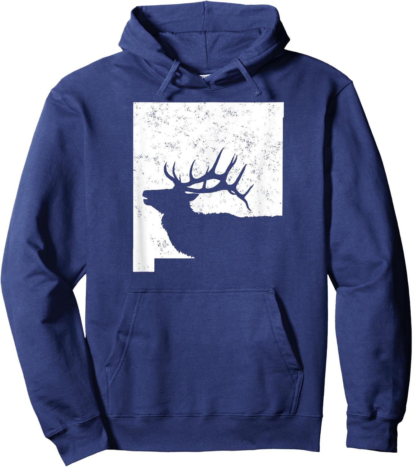 New Mexico Elk Hunting Shirt Hoodie - Hoodie | Navy