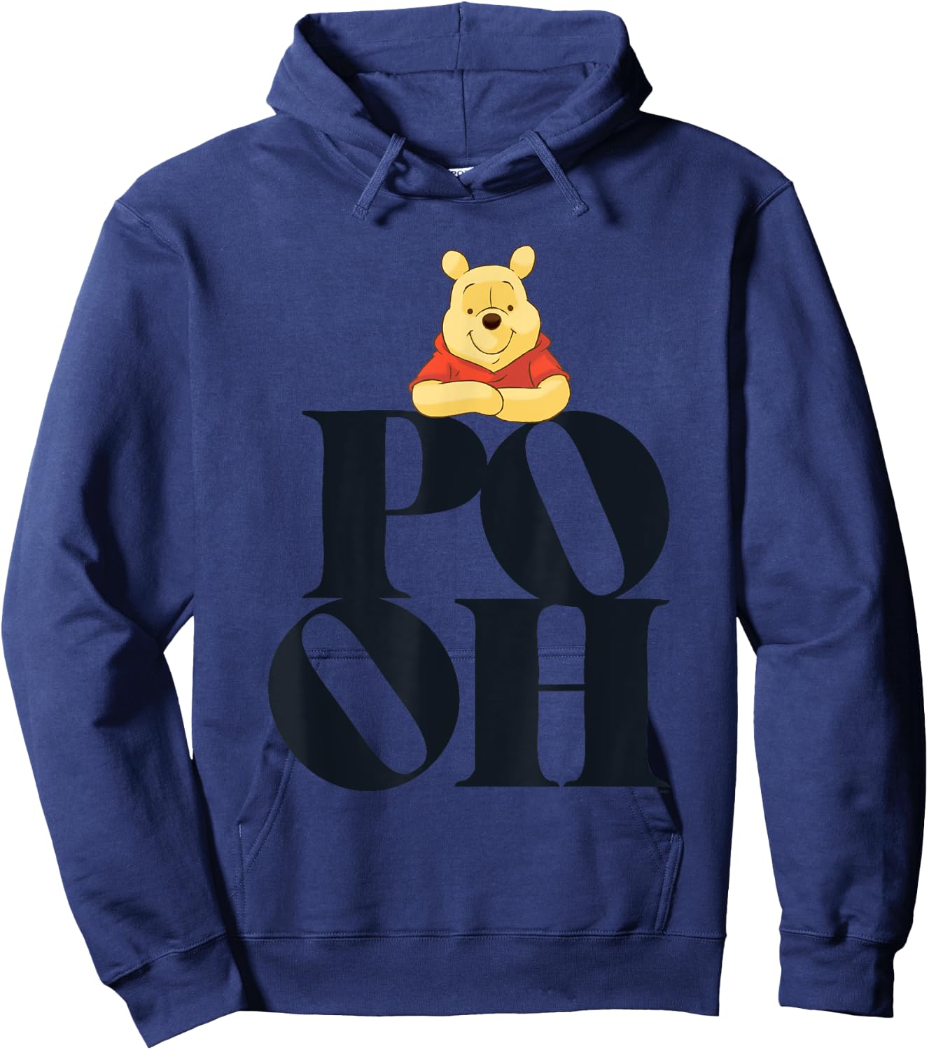 Winnie the Pooh Writing Hoodie - Hoodie | Navy