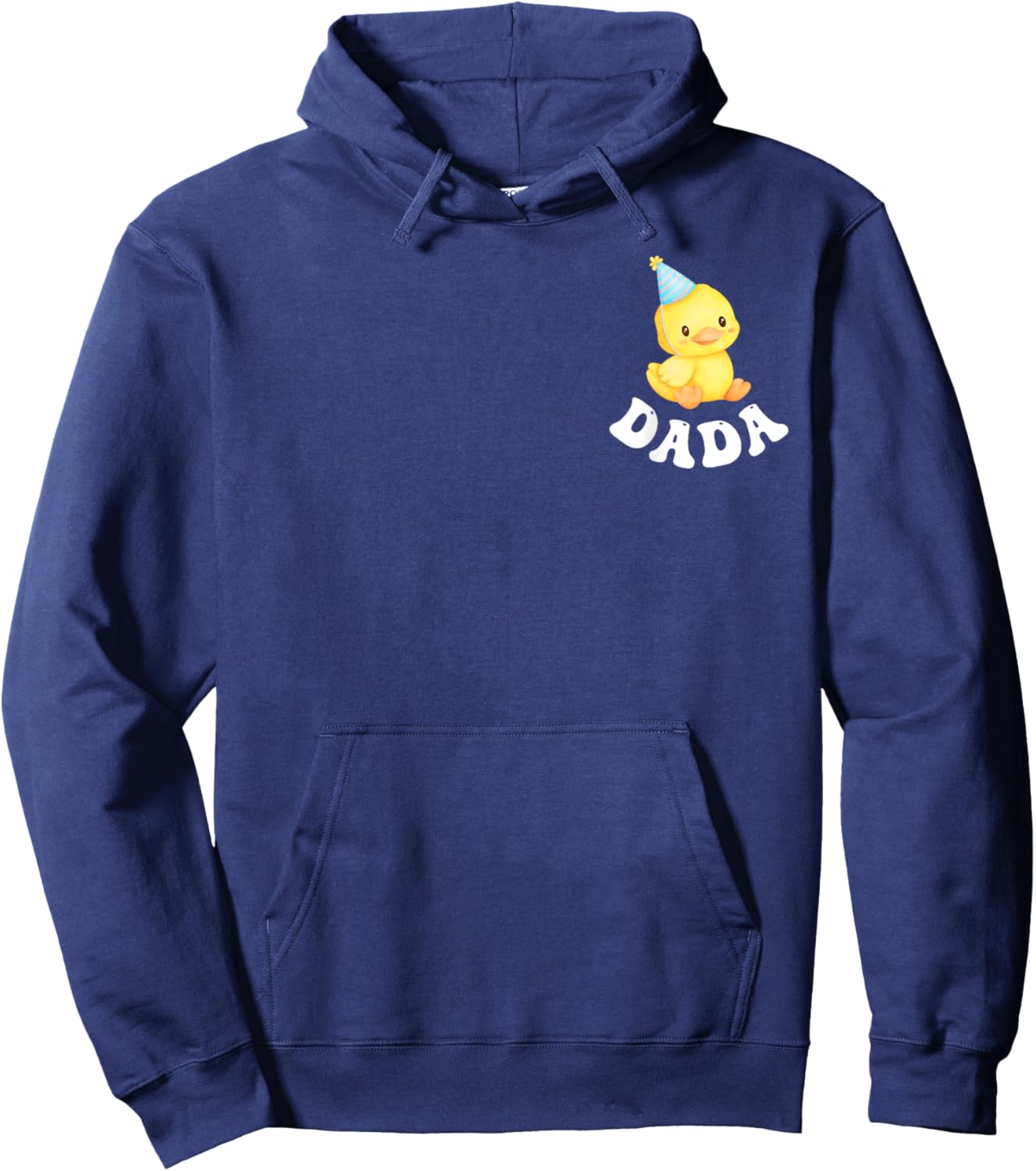 Dada Duck 1st Birthday Rubber Duck Family Matching Party Hoodie - Hoodie | Navy