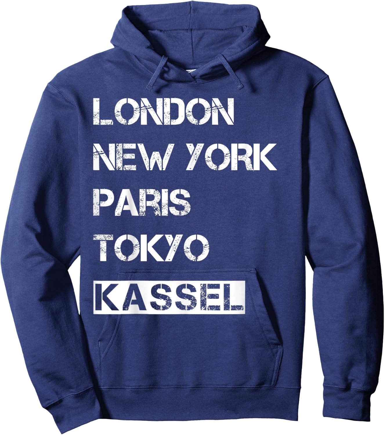 Meine Heimat Kassel! Geburtsort & Heimatliebe Kassel Hoodie - Hoodie | Navy