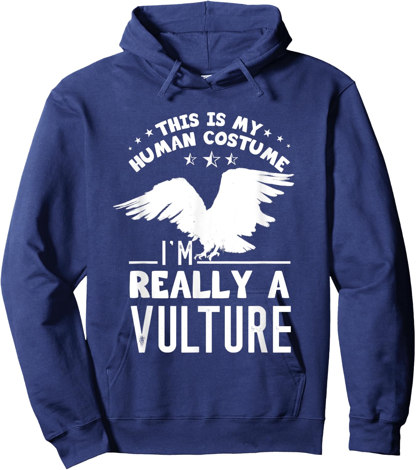 Human Costume Turkey Vulture Bird Vulture Lover Vulture Hoodie - Hoodie | Navy