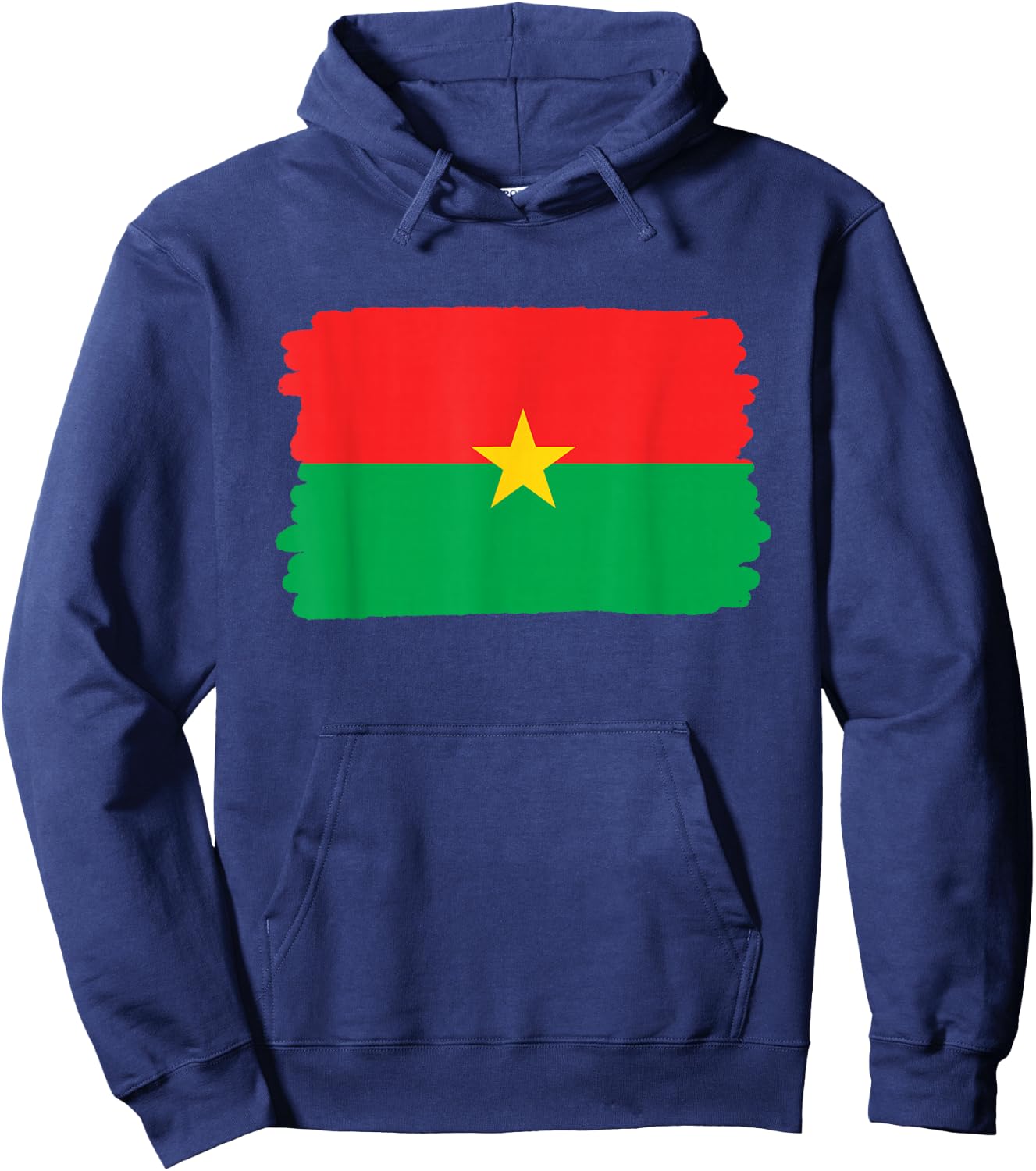 Burkina Faso Flag Hoodie - Hoodie | Navy
