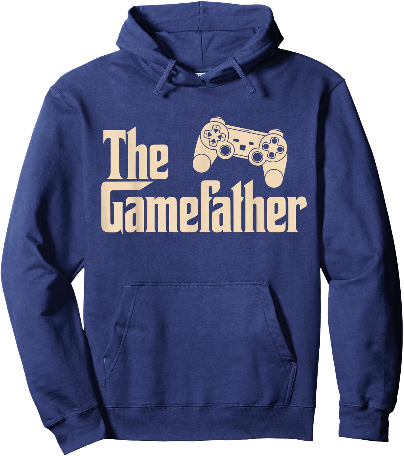 Fathers Day The Gamefather Funny Gamer Dad Gaming Lovers Hoodie - Hoodie | Navy