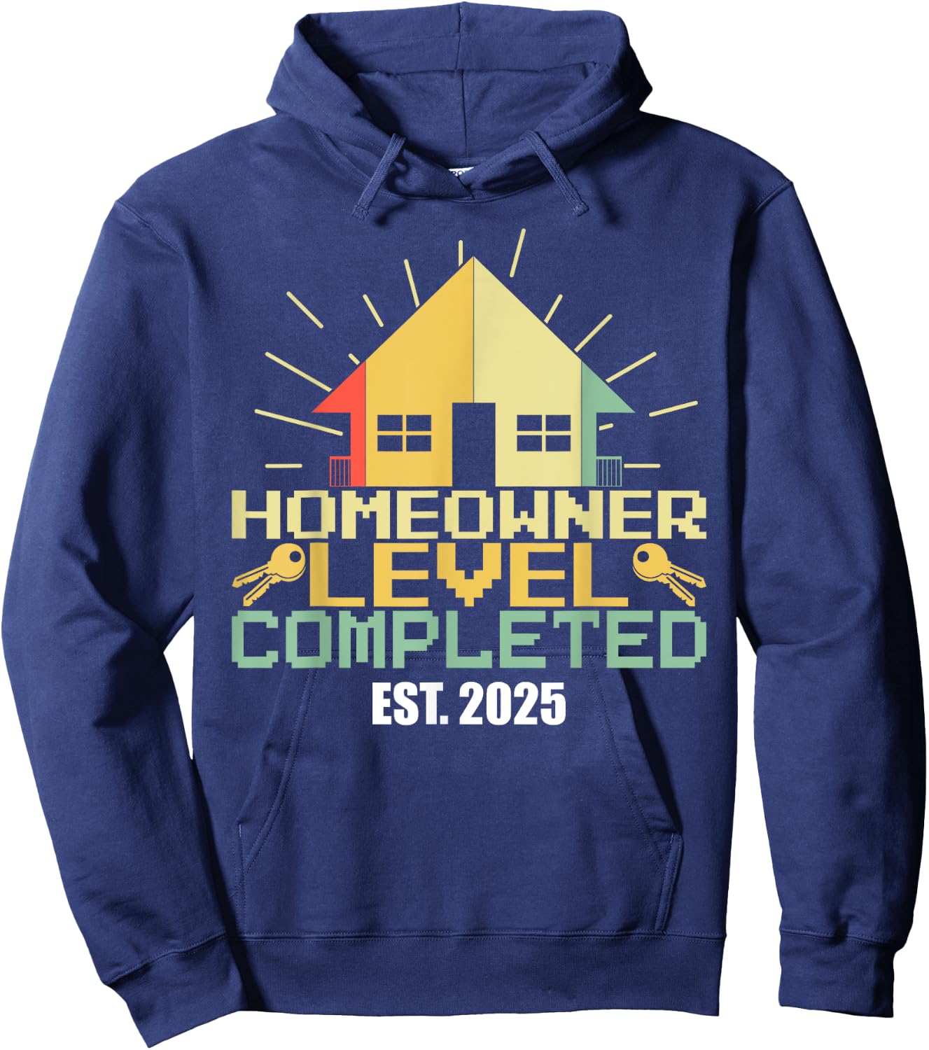 New Homeowner 2025 We Said Yes To The Address New Home Owner Hoodie - Hoodie | Navy
