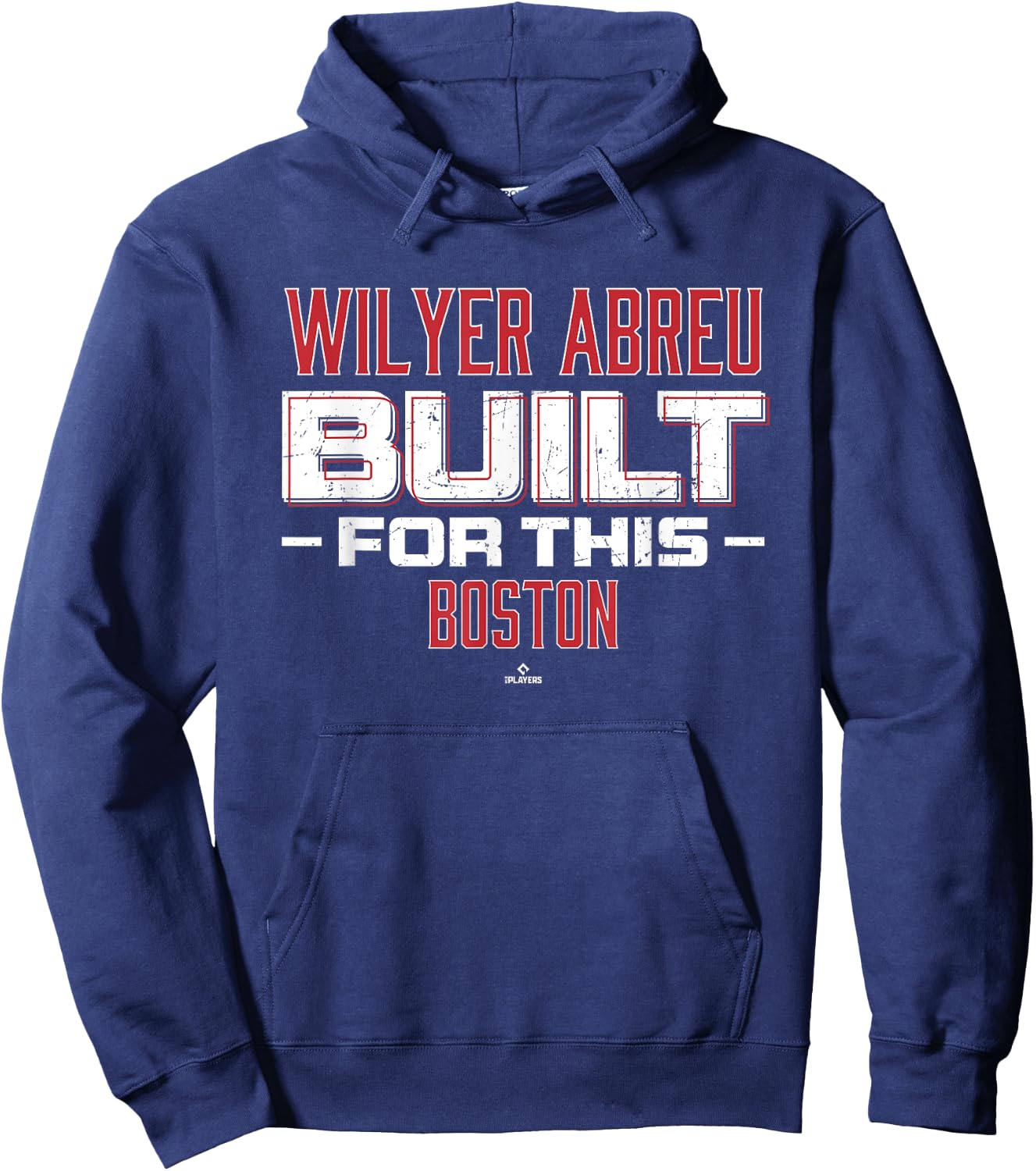 Built For This Wilyer Abreu Boston Baseball MLBPA Hoodie - Hoodie | Navy
