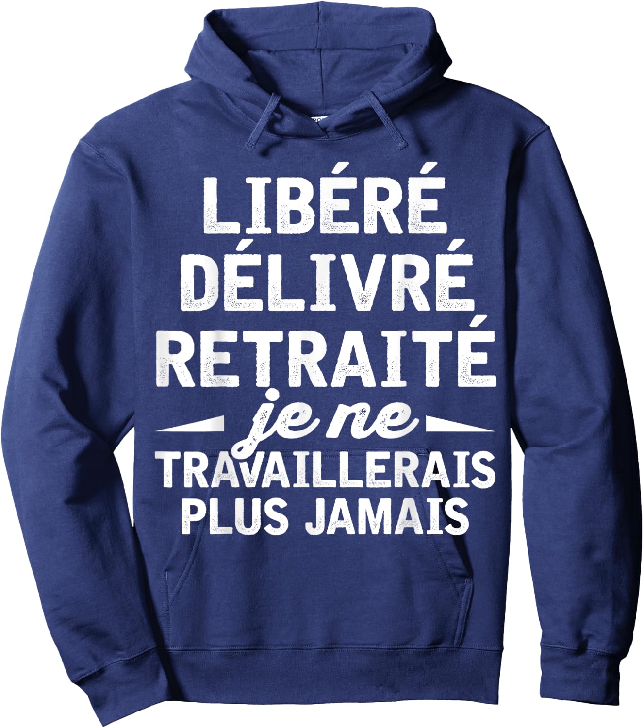 Retirement Gift Humor Man Dad Released Retired , Black, S Hoodie - Hoodie | Navy