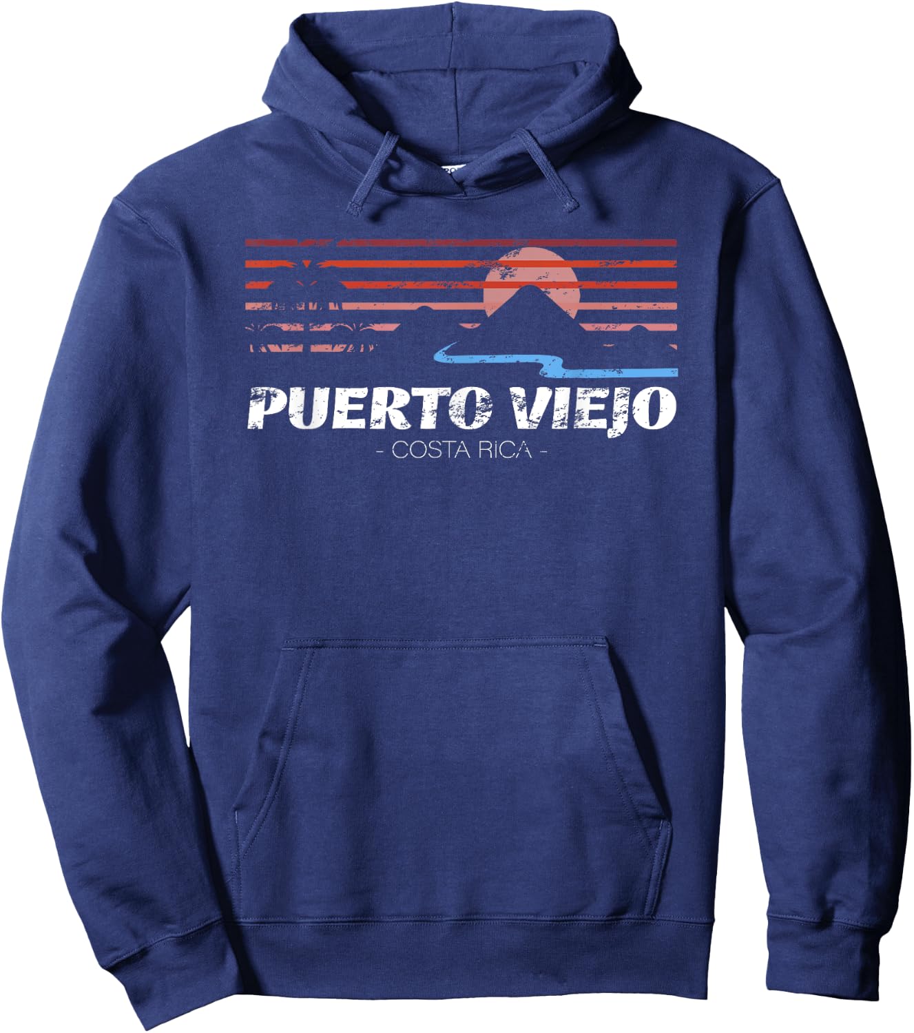 Puerto Viejo Costa Rica Hoodie - Hoodie | Navy