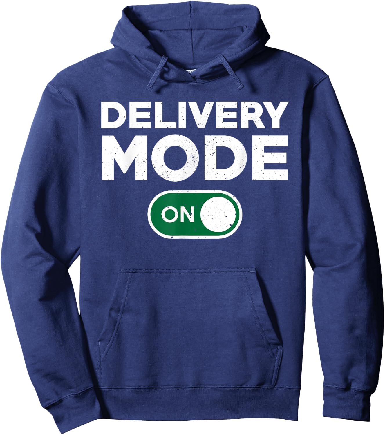 Funny Delivery Driver Costume Delivery Mode Courier Hoodie - Hoodie | Navy