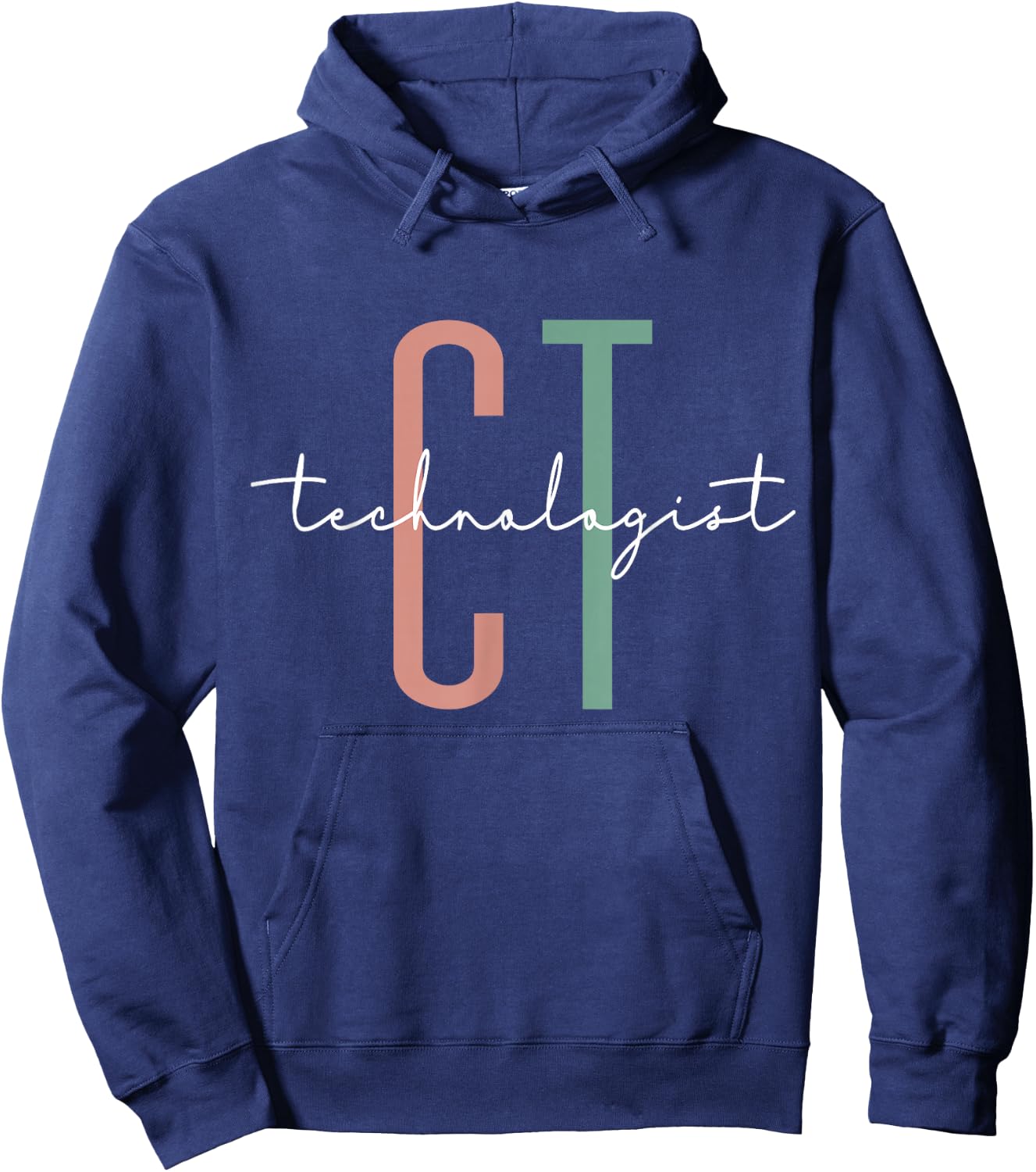 CT Tech Computed Tomography Technologist Hoodie - Hoodie | Navy