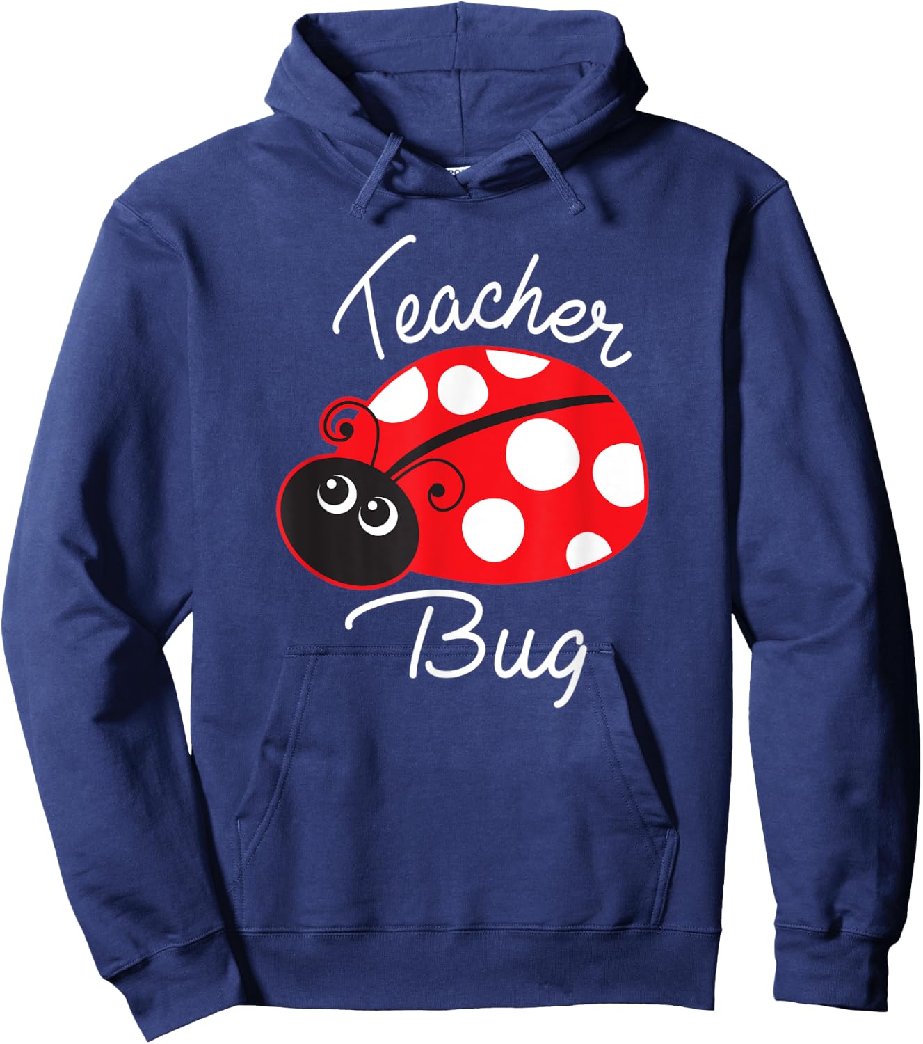 Teacher Bug Ladybug Teacher Hoodie - Hoodie | Navy