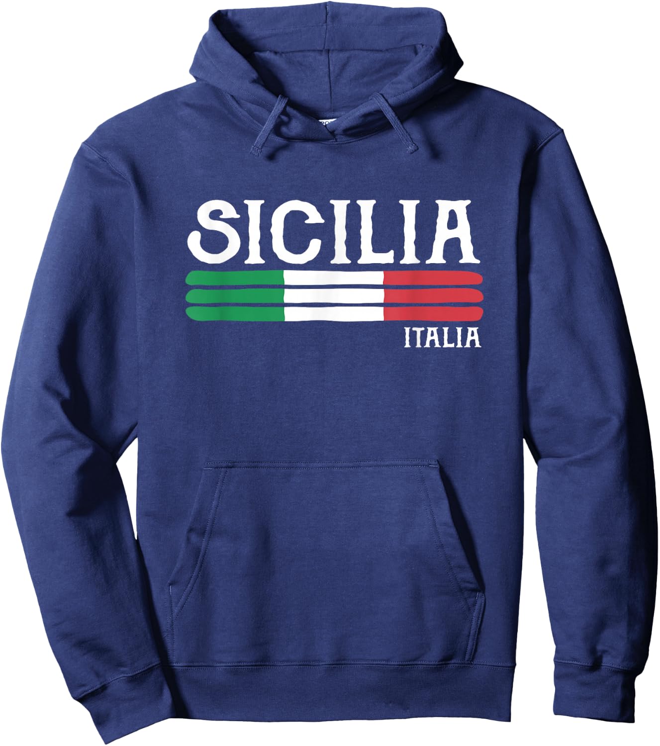 Sicily Italy Sicilian Gift Italian Souvenir Sicilia Italia Hoodie - Hoodie | Navy