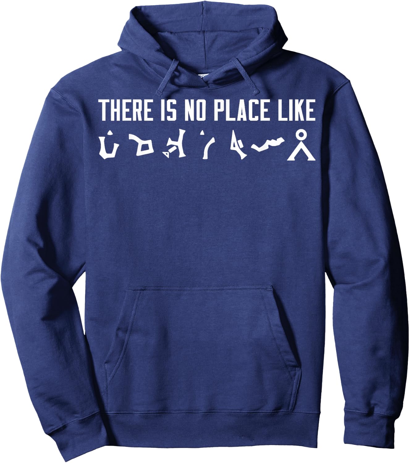 There Is No Place Like Sci-fi Hoodie - Hoodie | Navy