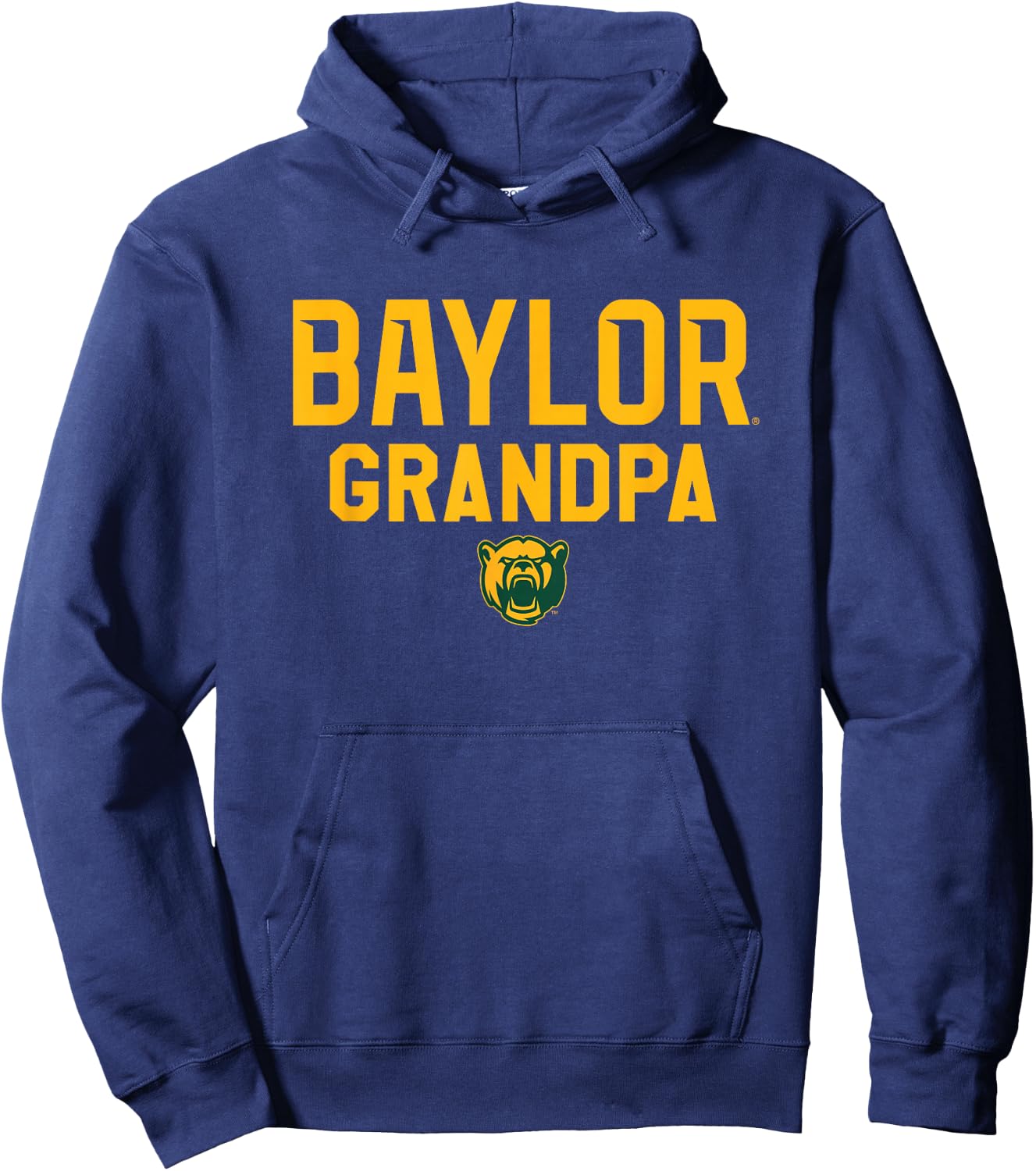 Baylor University Bears Grandpa Hoodie - Hoodie | Navy