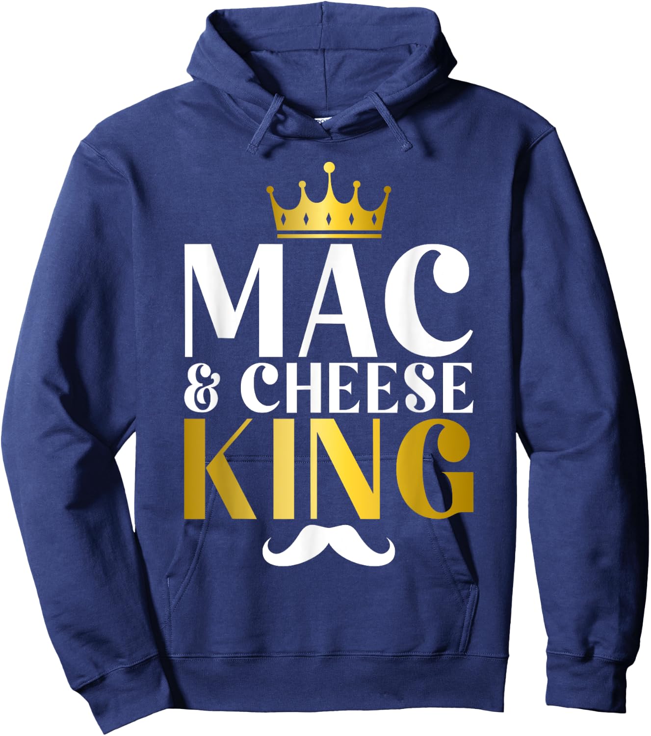Mac and Cheese King Hoodie - Hoodie | Navy