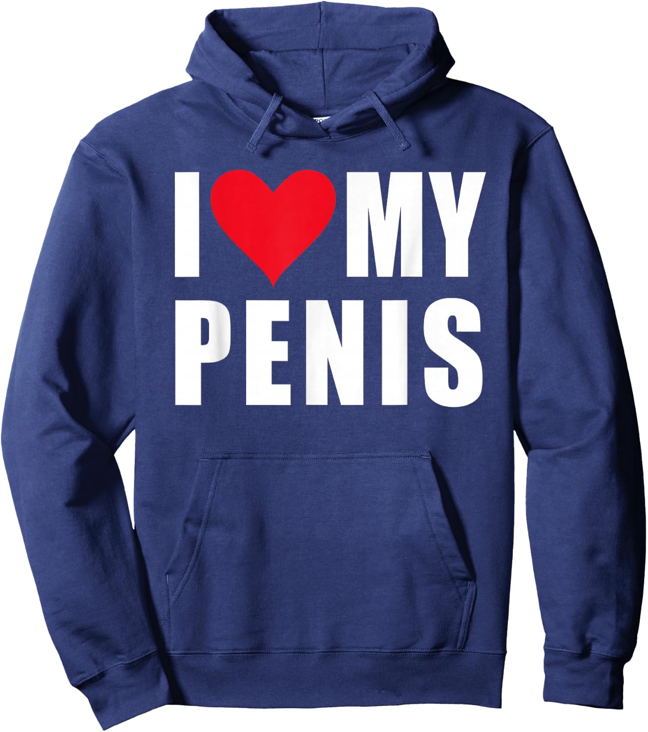 Kultspruch24 – Sprüche Statement mit Spruch i Love My Penis Hoodie - Hoodie | Navy