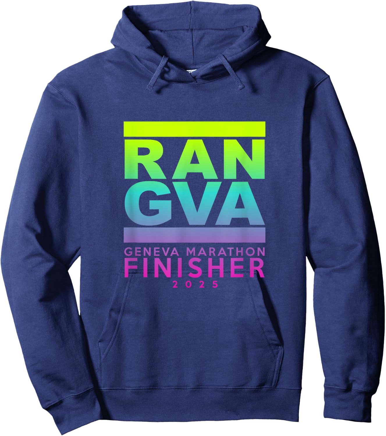 Marathon GENEVA 2025 Finisher Hoodie - Hoodie | Navy